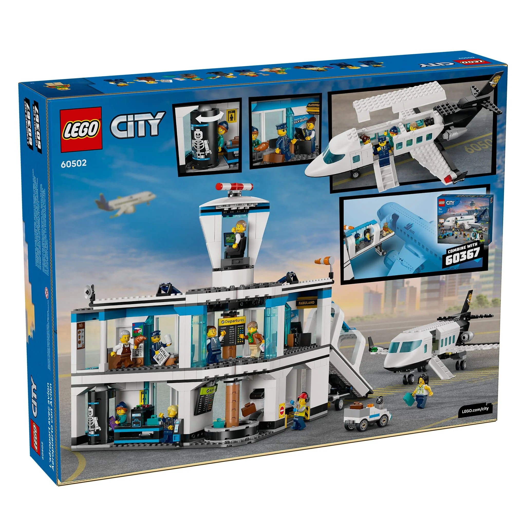 LEGO® City L’aéroport avec avion - Image 10