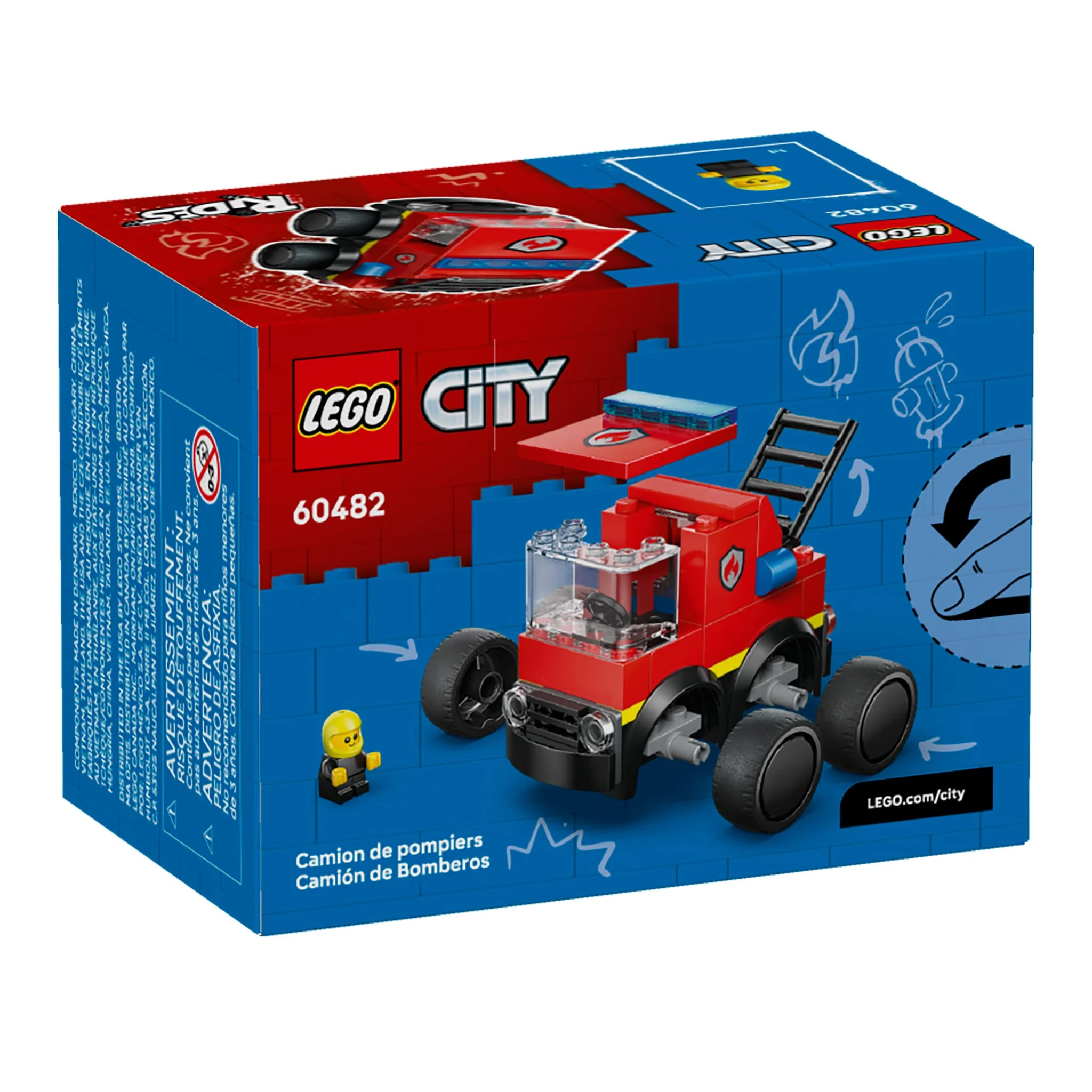 LEGO® City Véhicules – Le camion de pompiers - Image 8