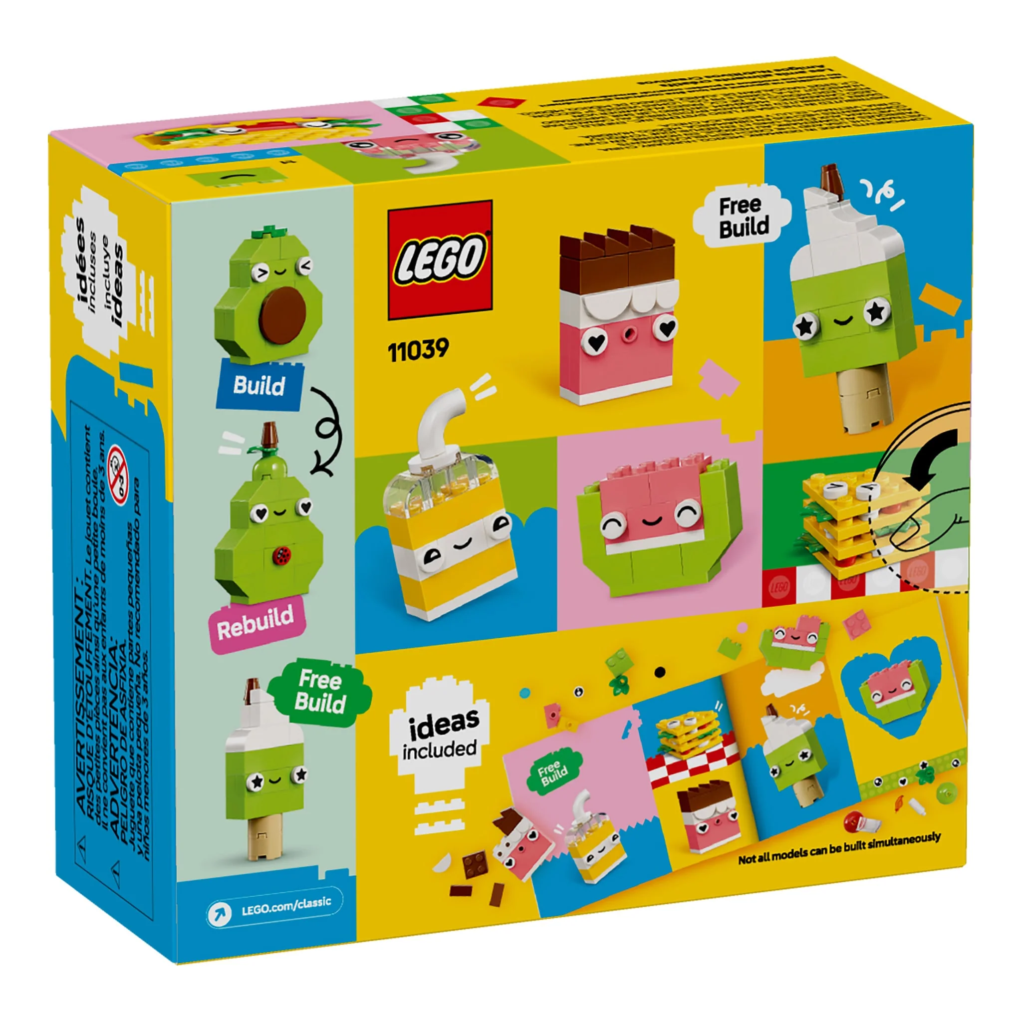 LEGO® Classic Les amis aliments créatifs - Image 8