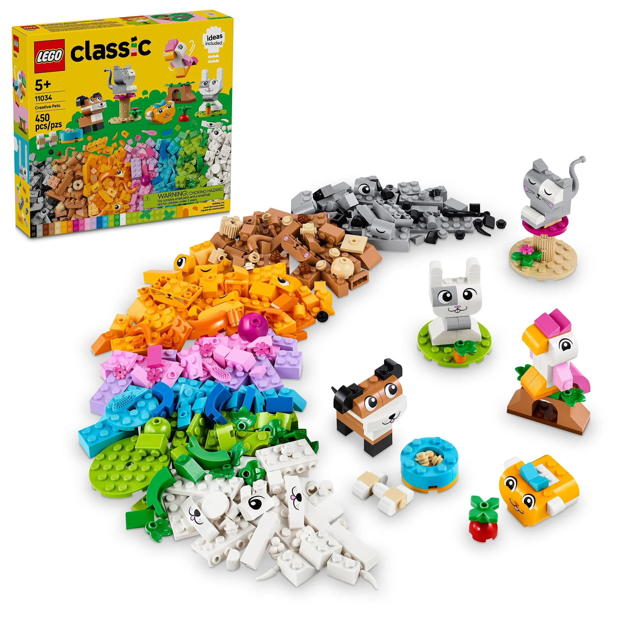 LEGO® Classic Les animaux de compagnie créatifs