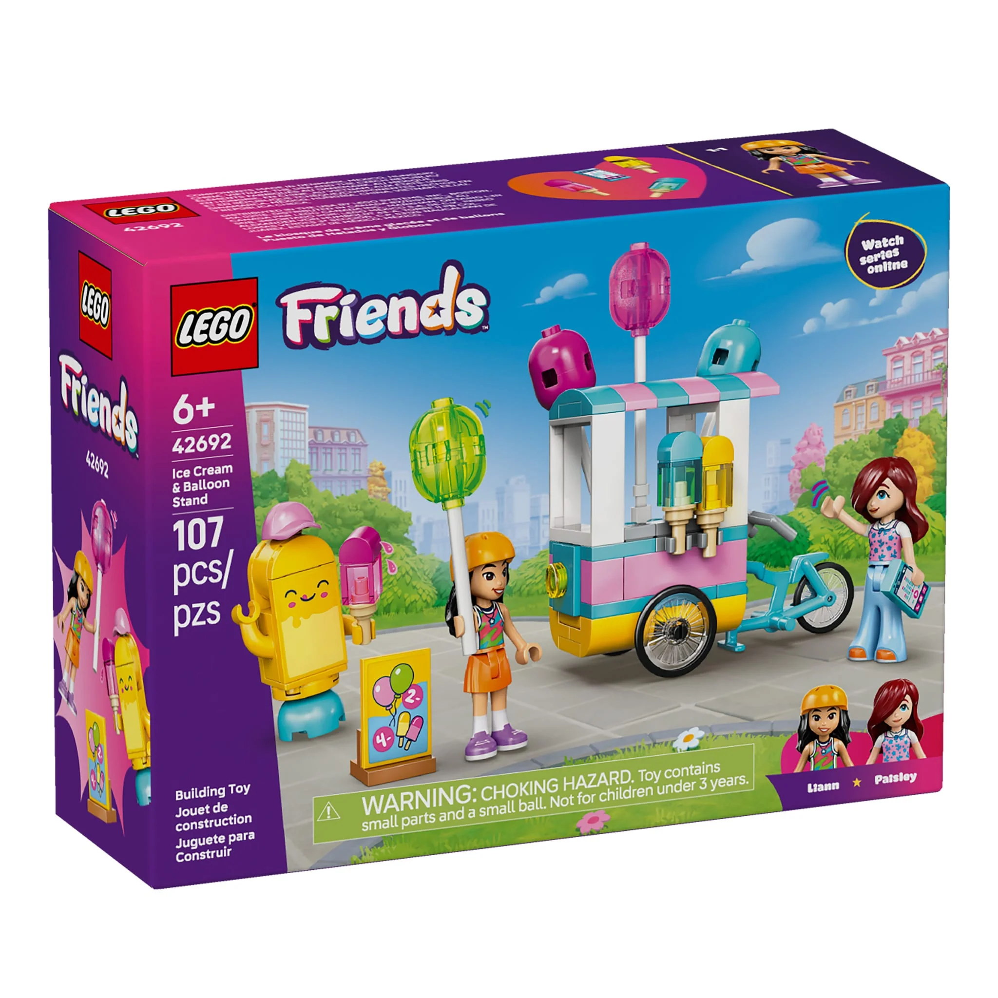 LEGO® Friends Le kiosque de crème glacée et de ballons - Image 8