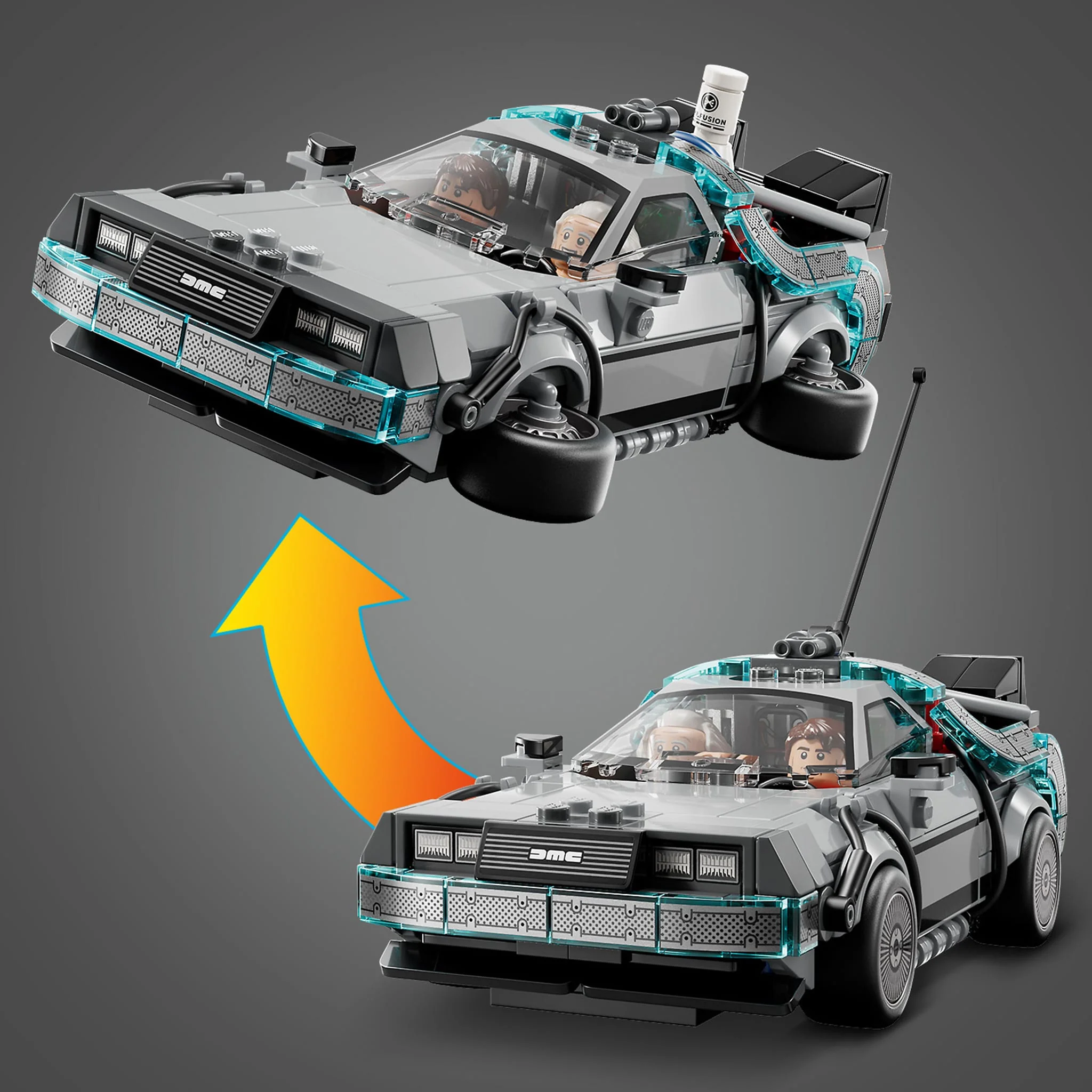 LEGO® Speed Champions La machine à voyager dans le temps de Retour vers le futur - Image 6