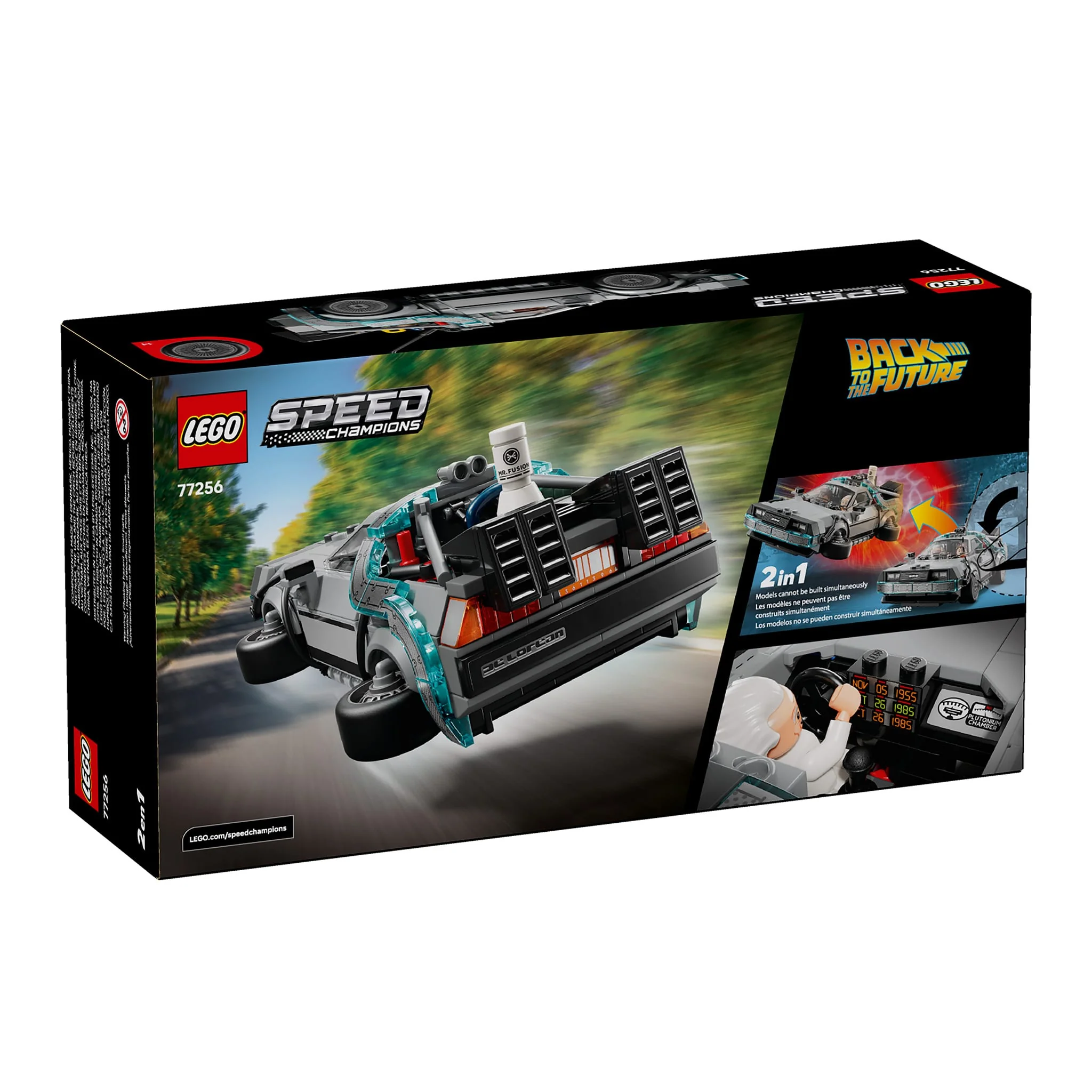 LEGO® Speed Champions La machine à voyager dans le temps de Retour vers le futur - Image 8