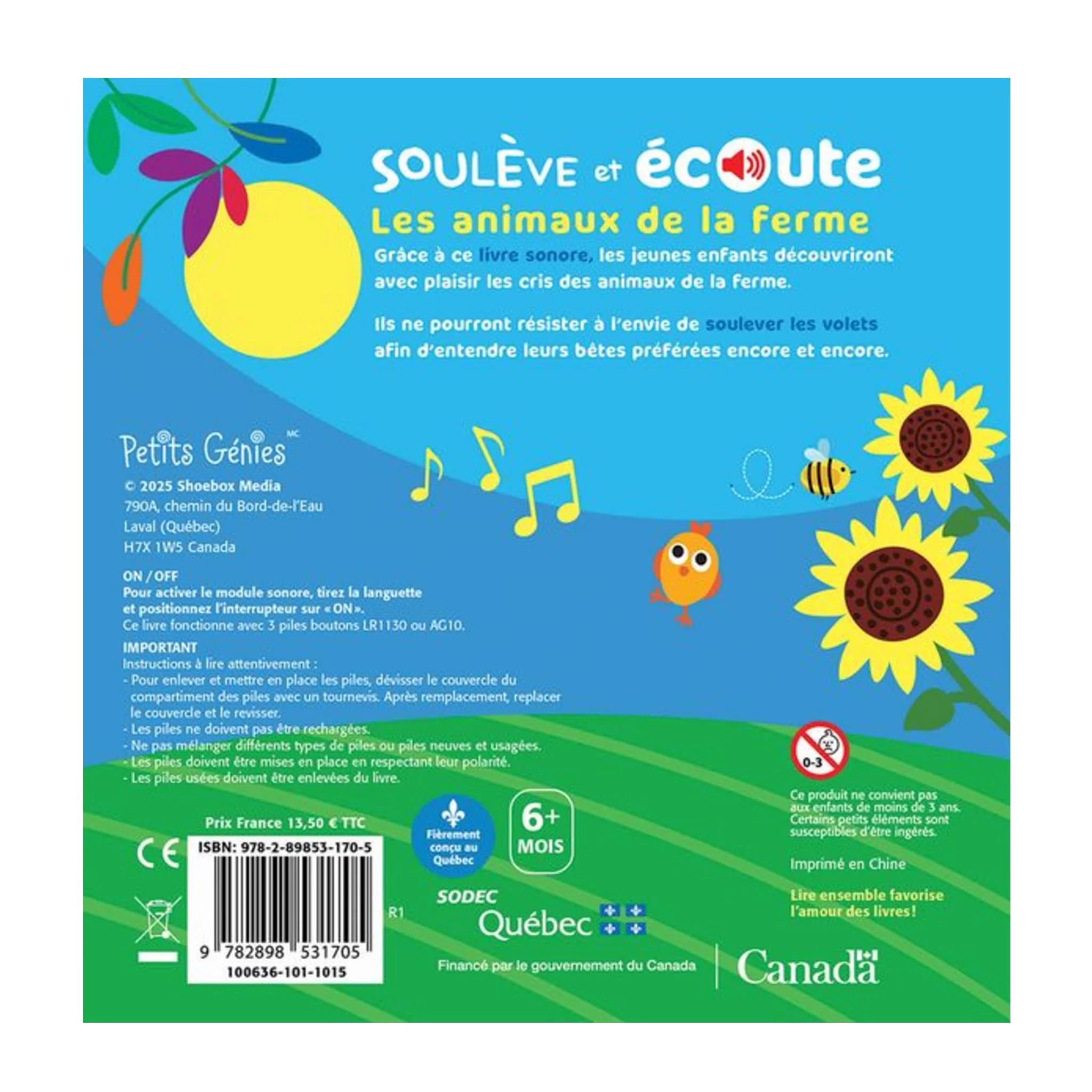 Les animaux de la ferme - Soulève et écoute - Image 2