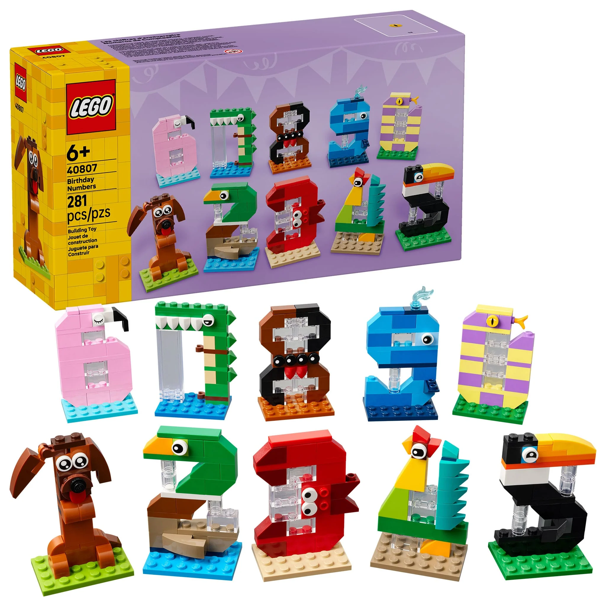 LEGO® Les chiffres d’anniversaire