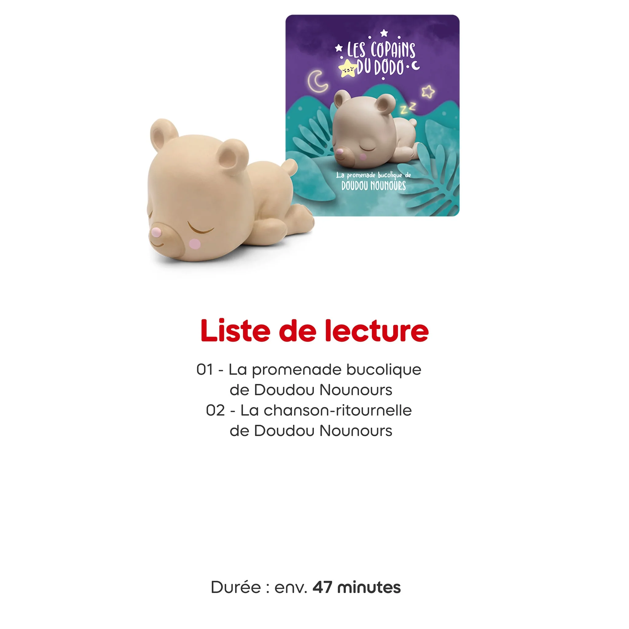 Les copains du dodo - Doudou Nounours Tonie Figurine (Français) - Image 5