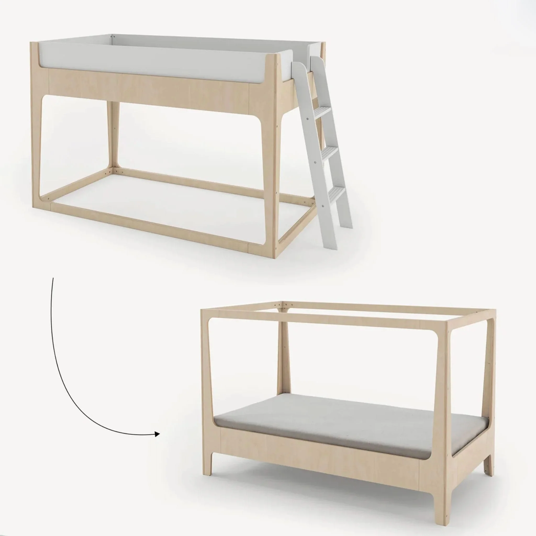 Lit Simple Nest Perch - Naturel/ Blanc