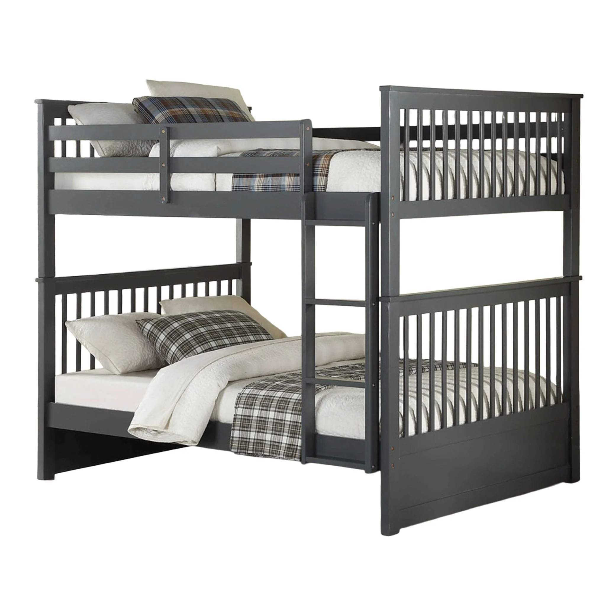 Lit Superposé Double/Double - Gris