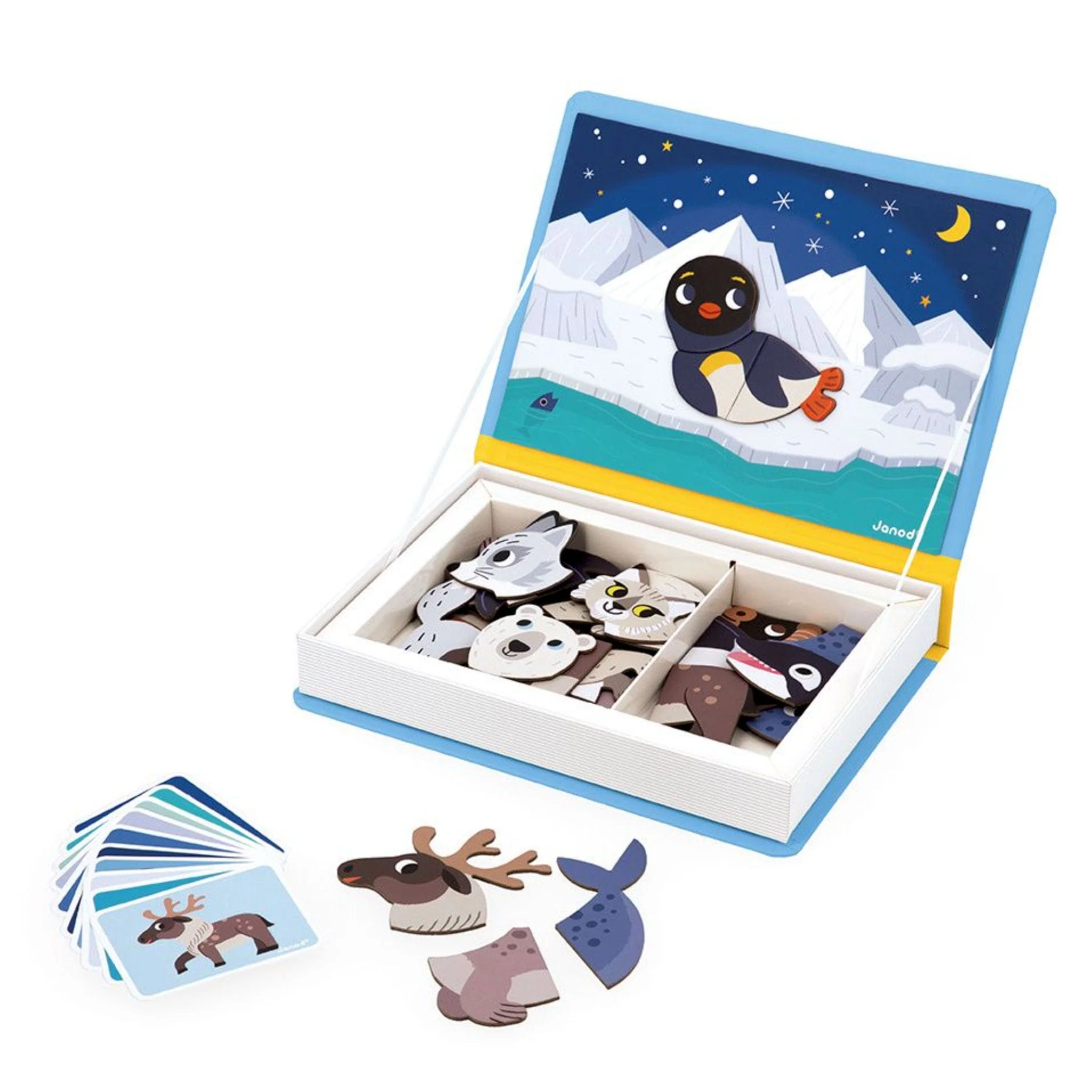 Livre Magnétique Animaux Polaires