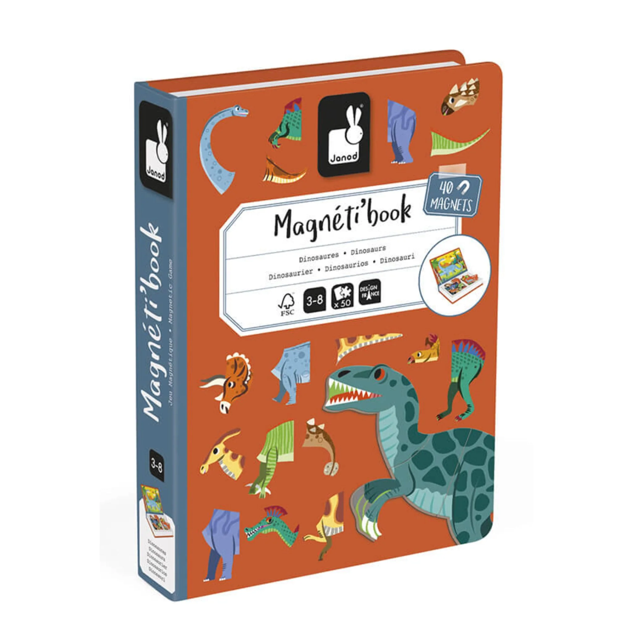 Livre Magnétique Dinosaures - Image 7