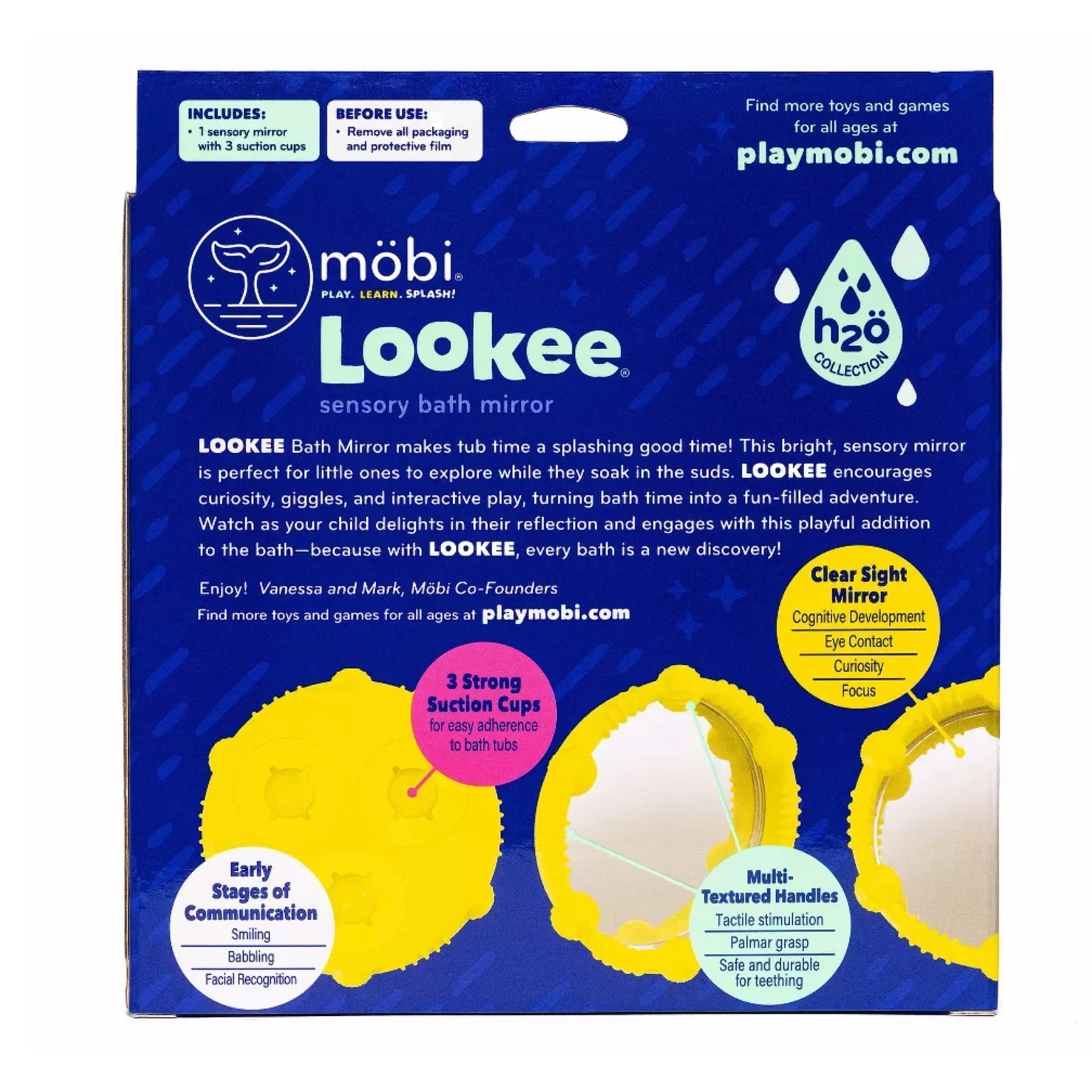Miroir de bain sensoriel Mobi Lookee - Image 4