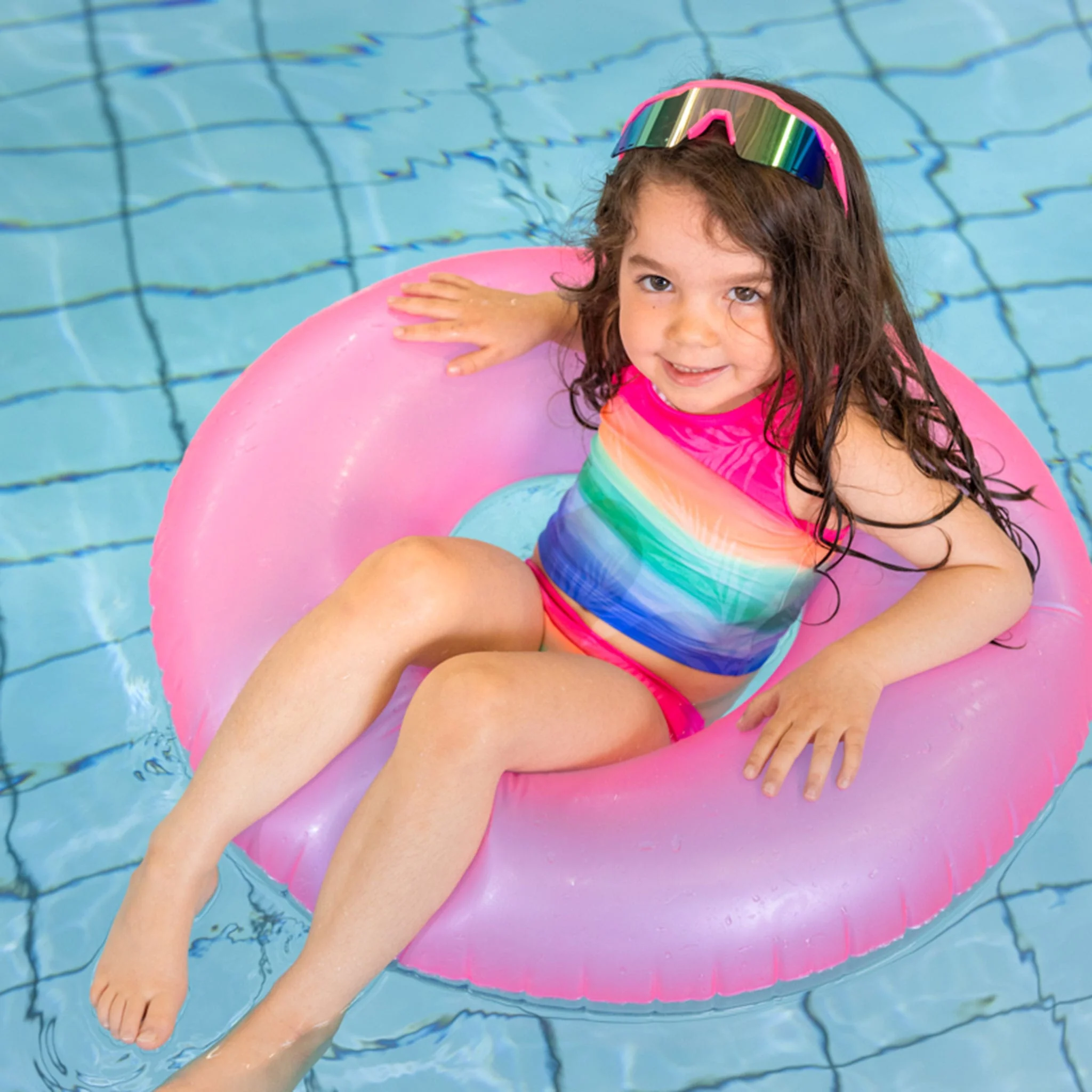Lunettes De Soleil Rose 2-8ans - Image 4