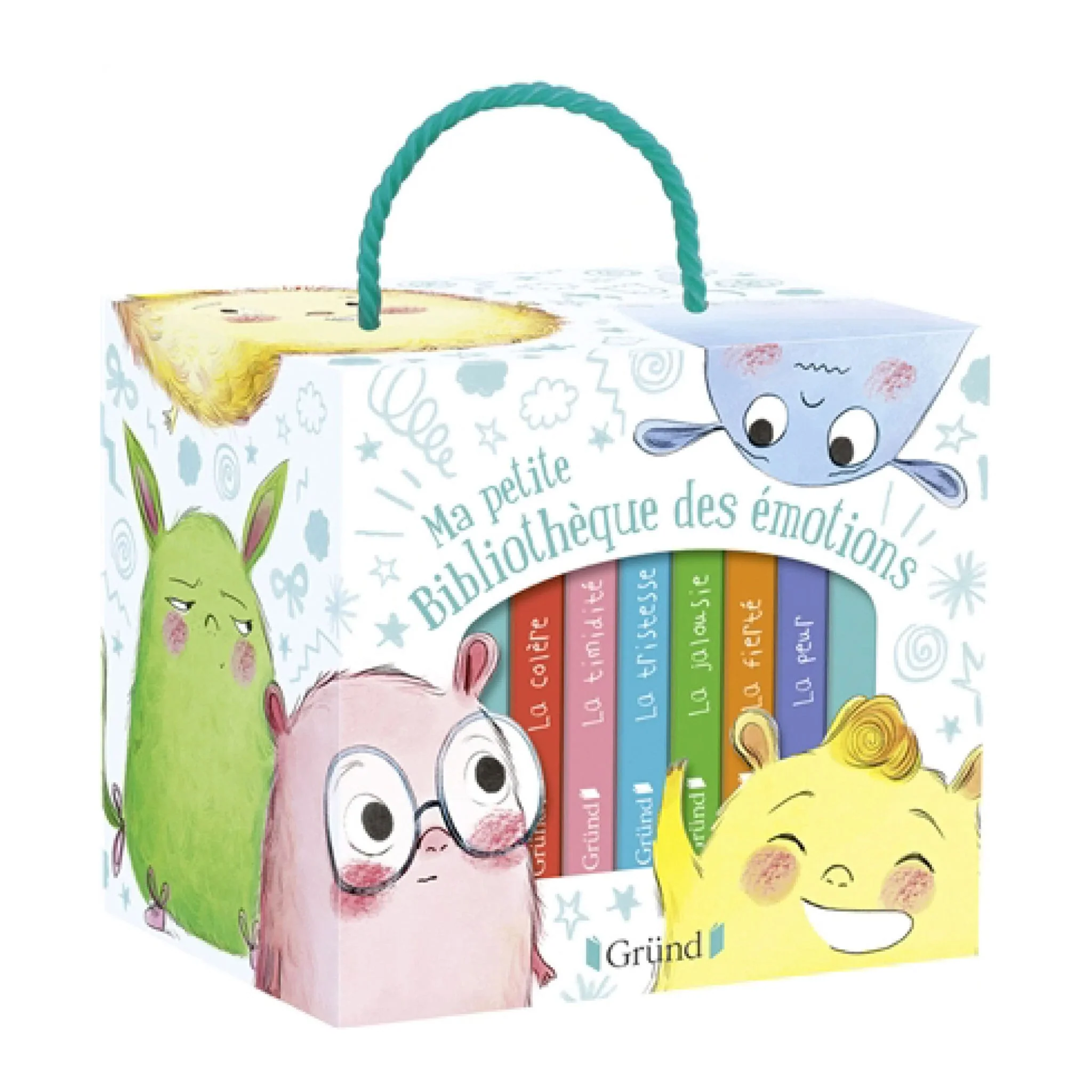 Ma Petite Bibliothèque Des Émotions (Coffret)
