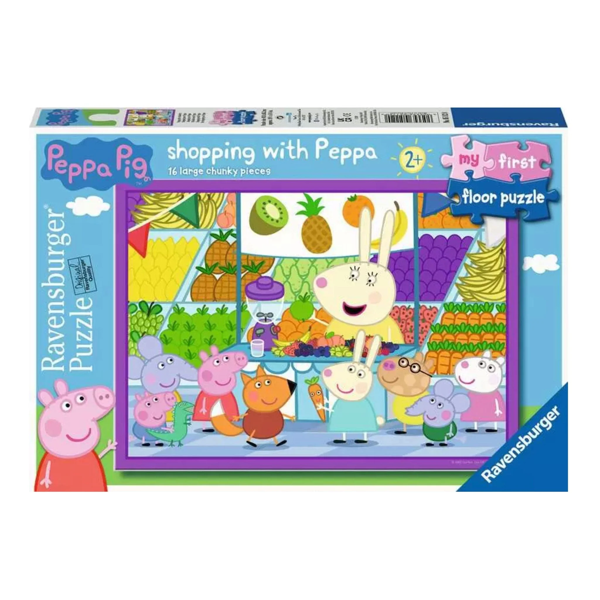 Casse-Tête 16 Pièces - Magasinage Avec Peppa Pig