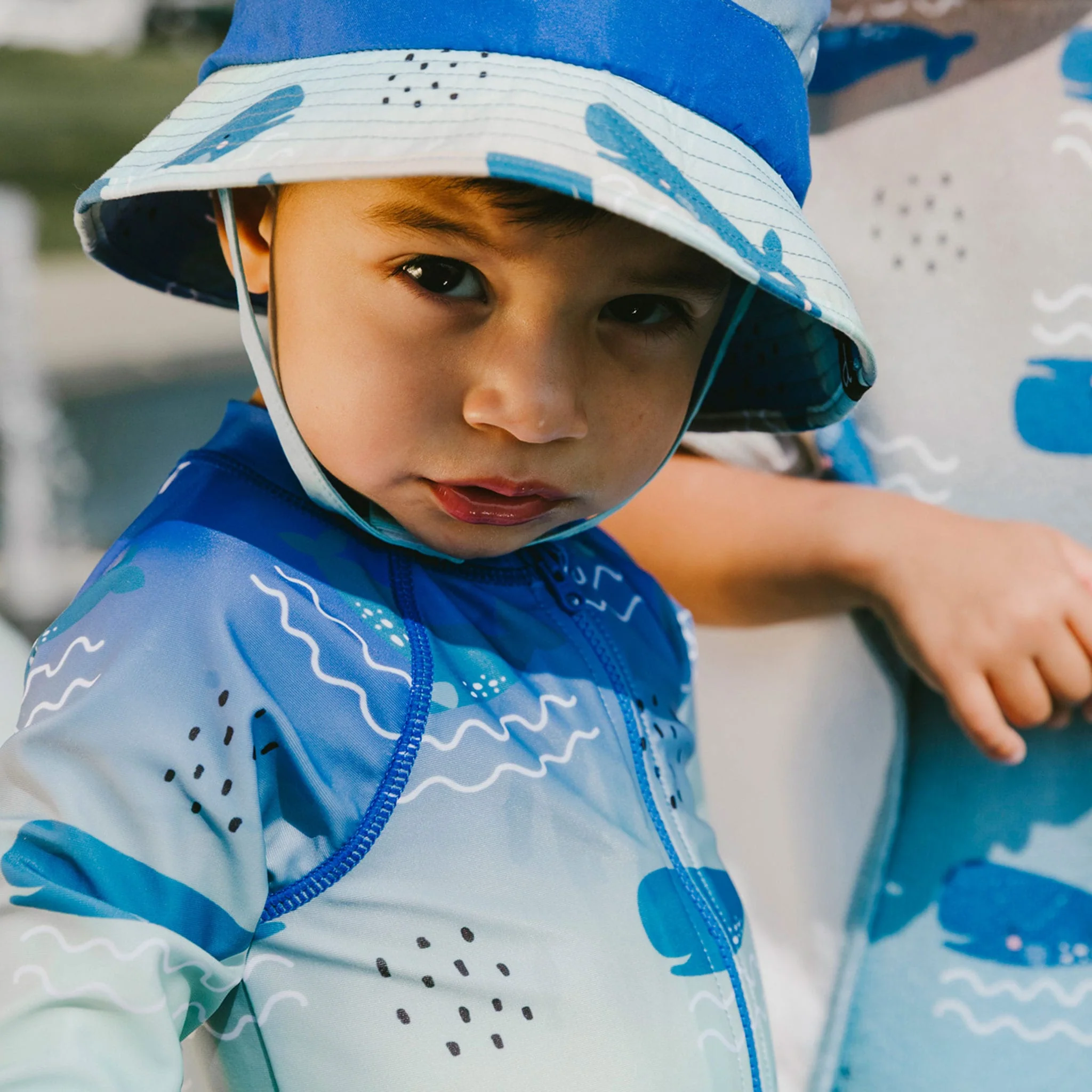 Maillot UV Une Pièce Baleines 3-24mois - Image 2