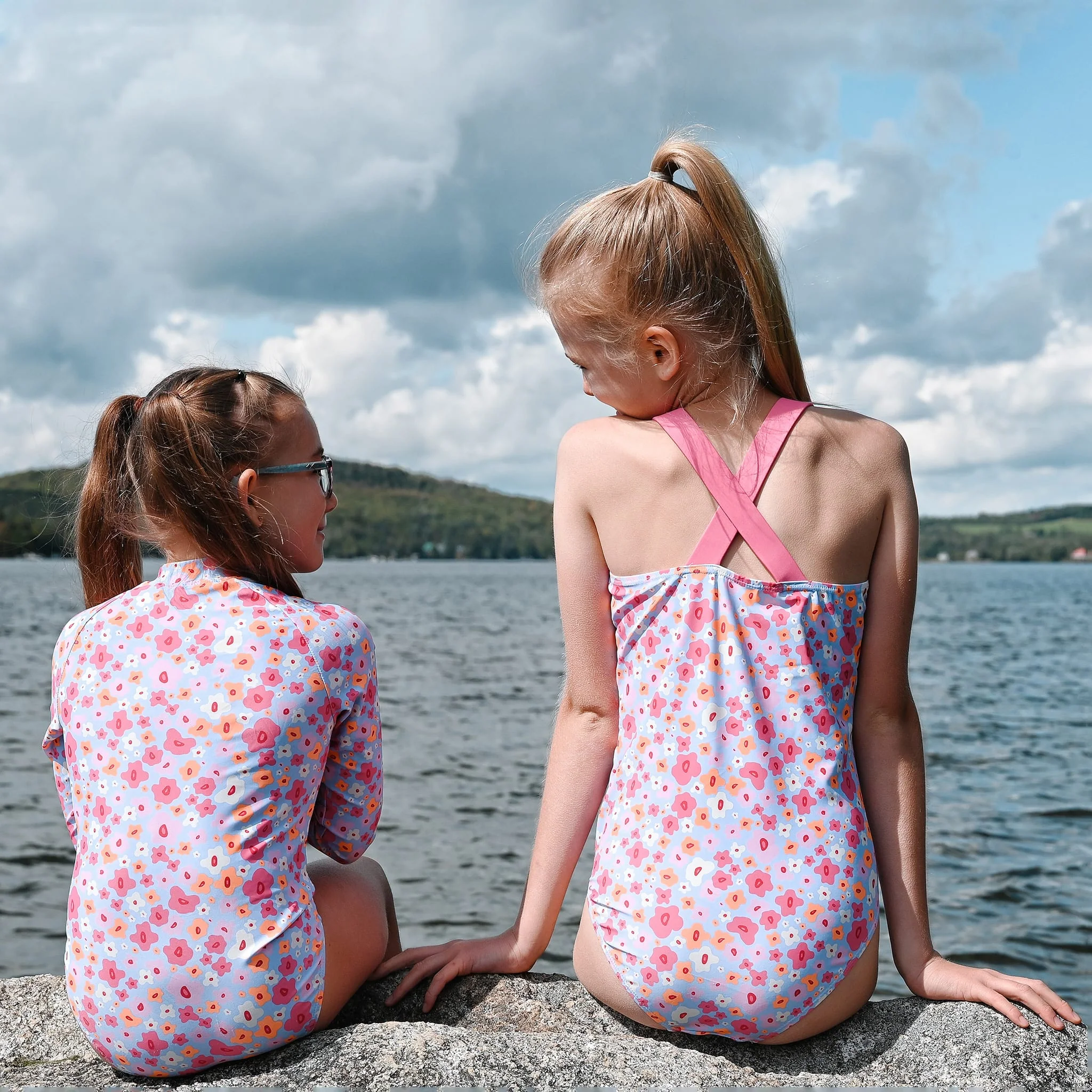 Maillot UV Fleurs 2-14ans - Image 5