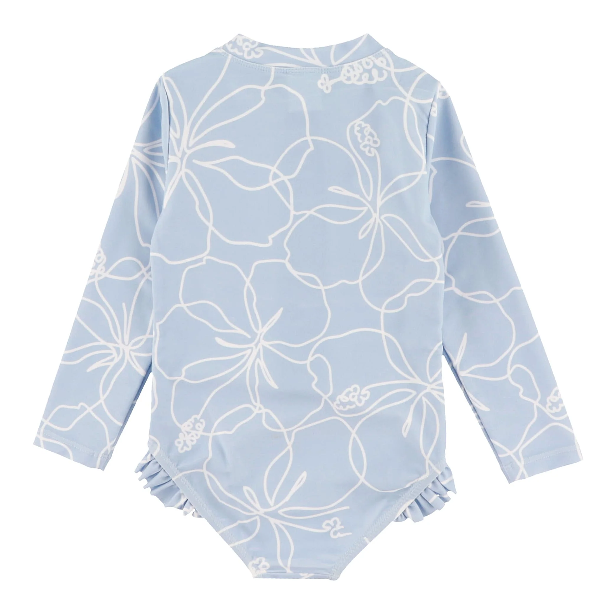 Maillot UV Manches Longues Hibiscus 3-24mois - Image 3