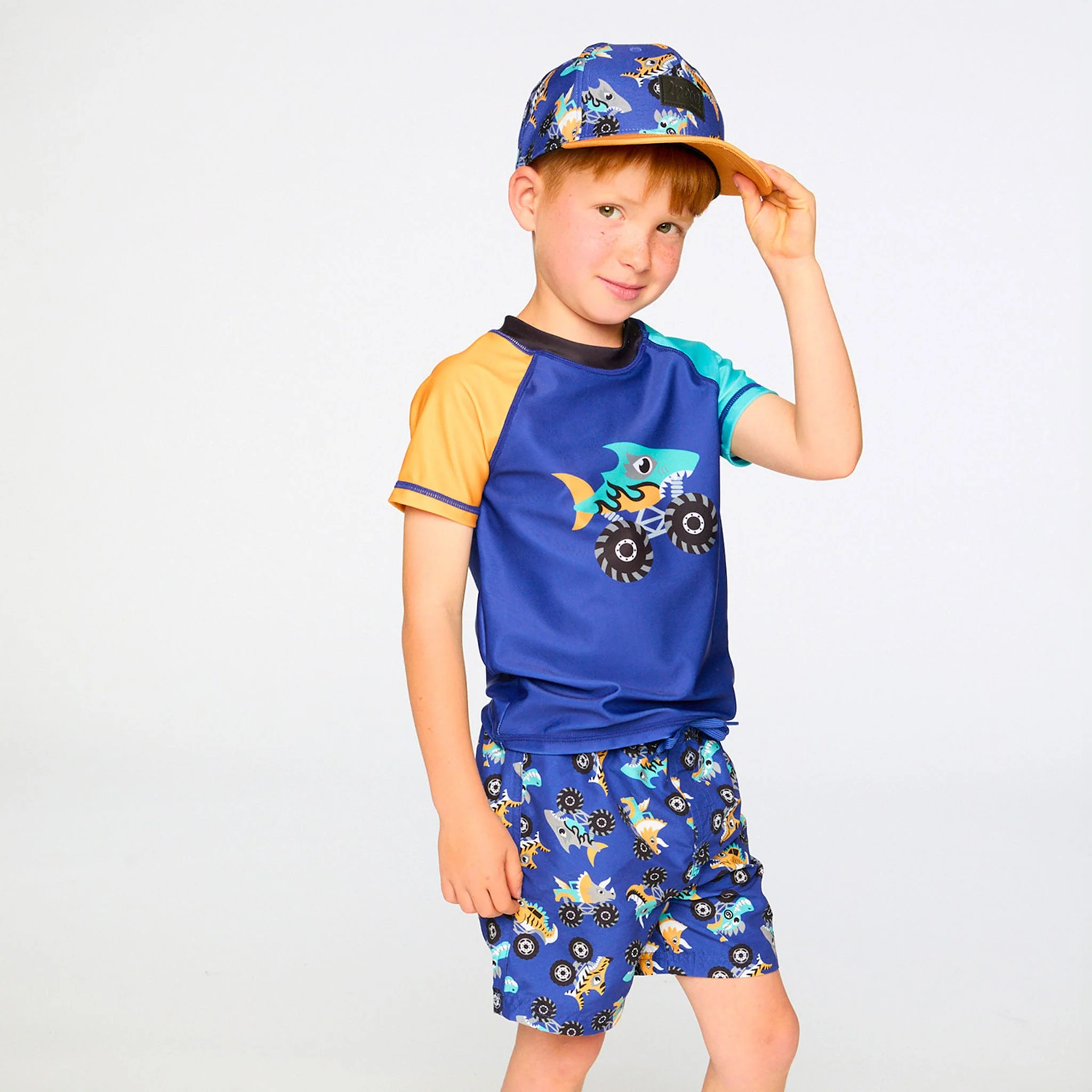 Maillot Short Monster Truck2-6ans - Image 2