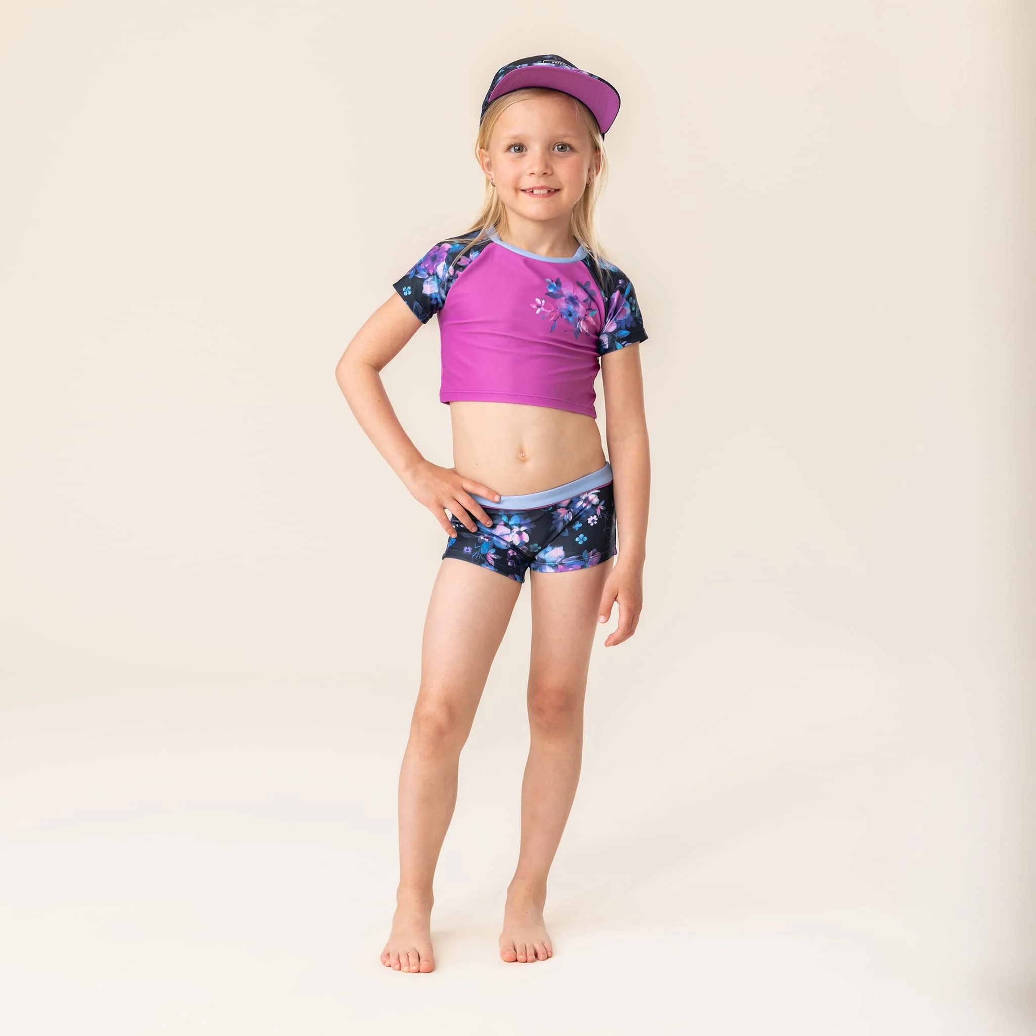 Maillot UV Deux Pièces Floraison 4-14ans - Image 2