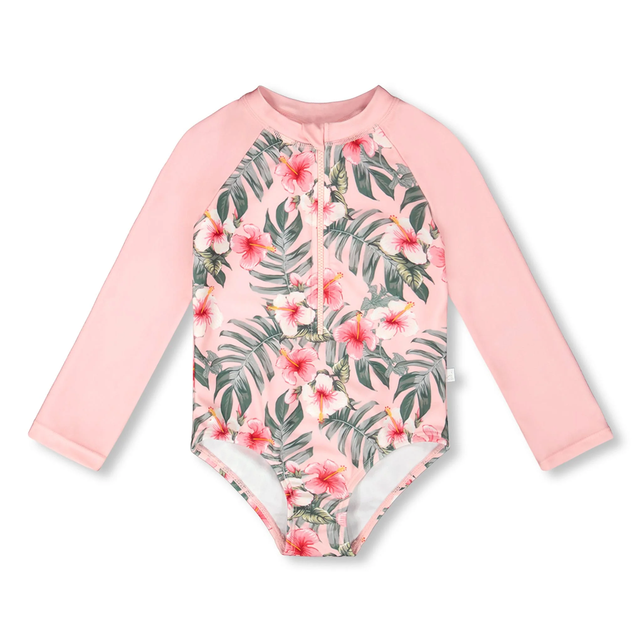 Maillot UV Hibiscus 7-12ans