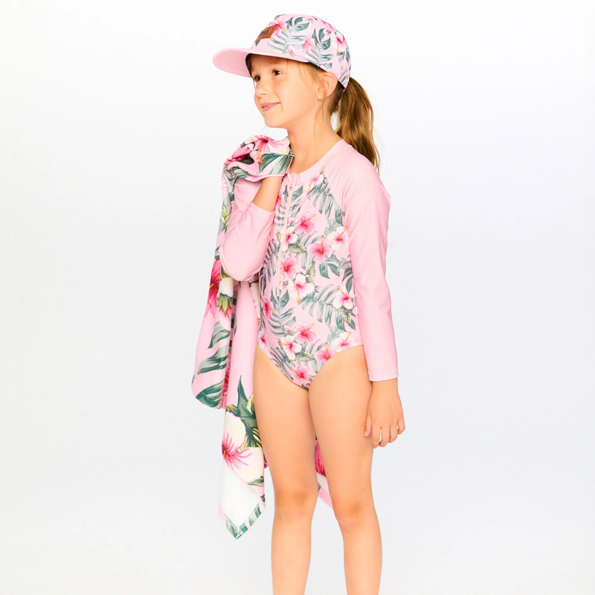 Maillot UV Hibiscus 7-12ans - Image 7