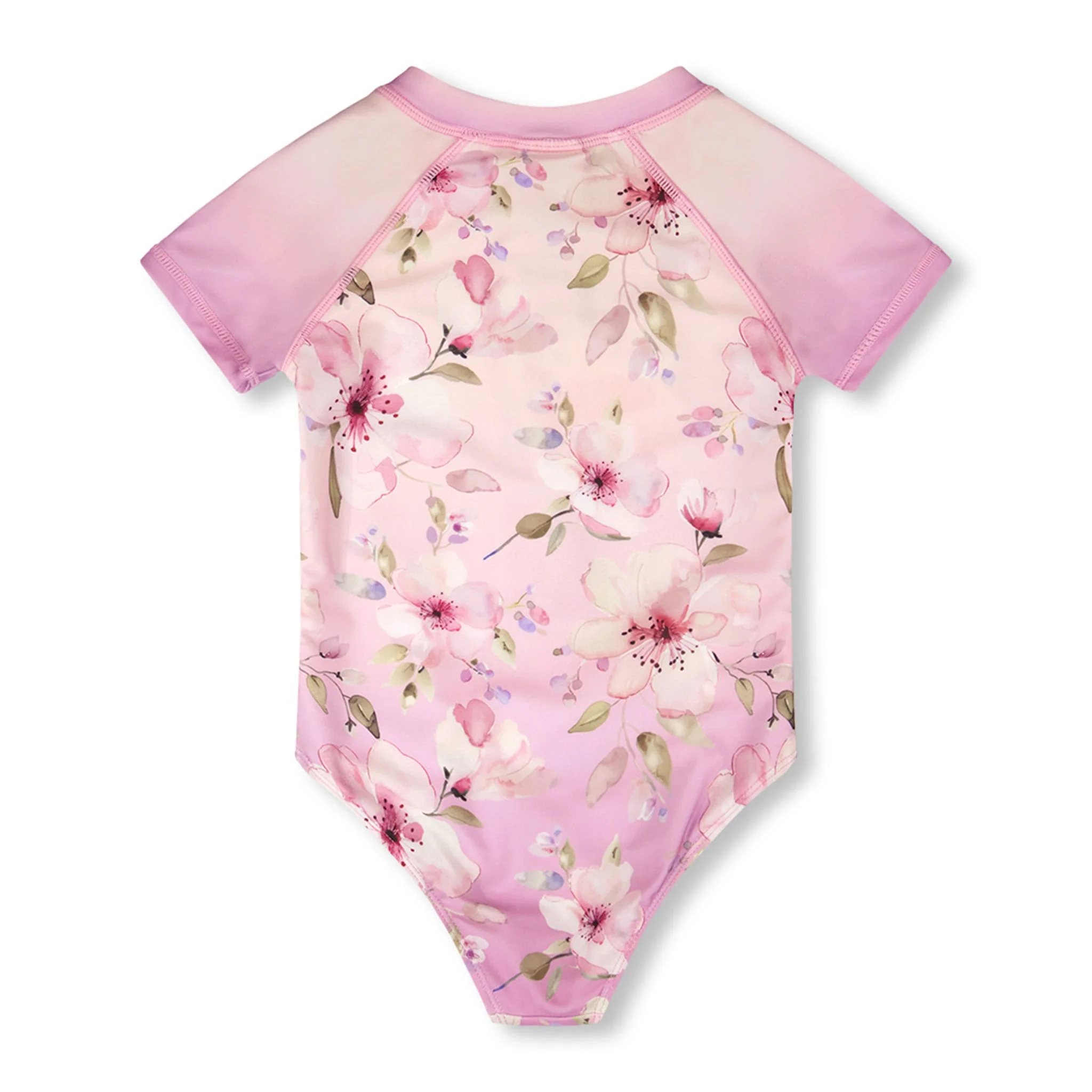 Maillot UV Lilas Fleurs 2-6ans - Image 6