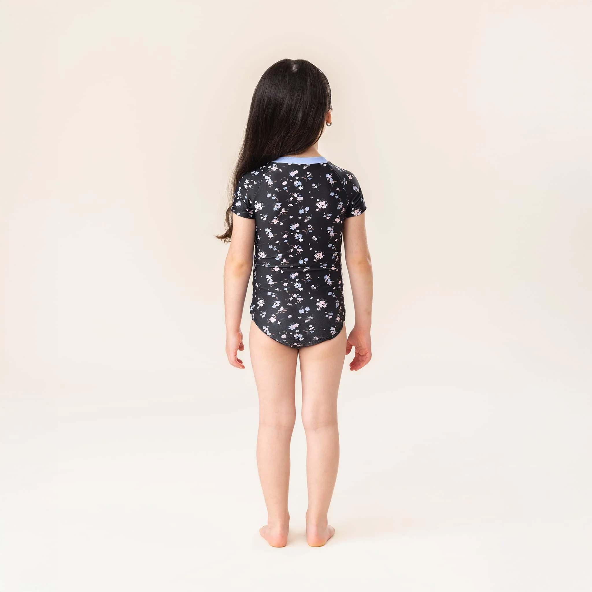 Maillot UV Manches Courtes Fleur 2-14ans - Image 3