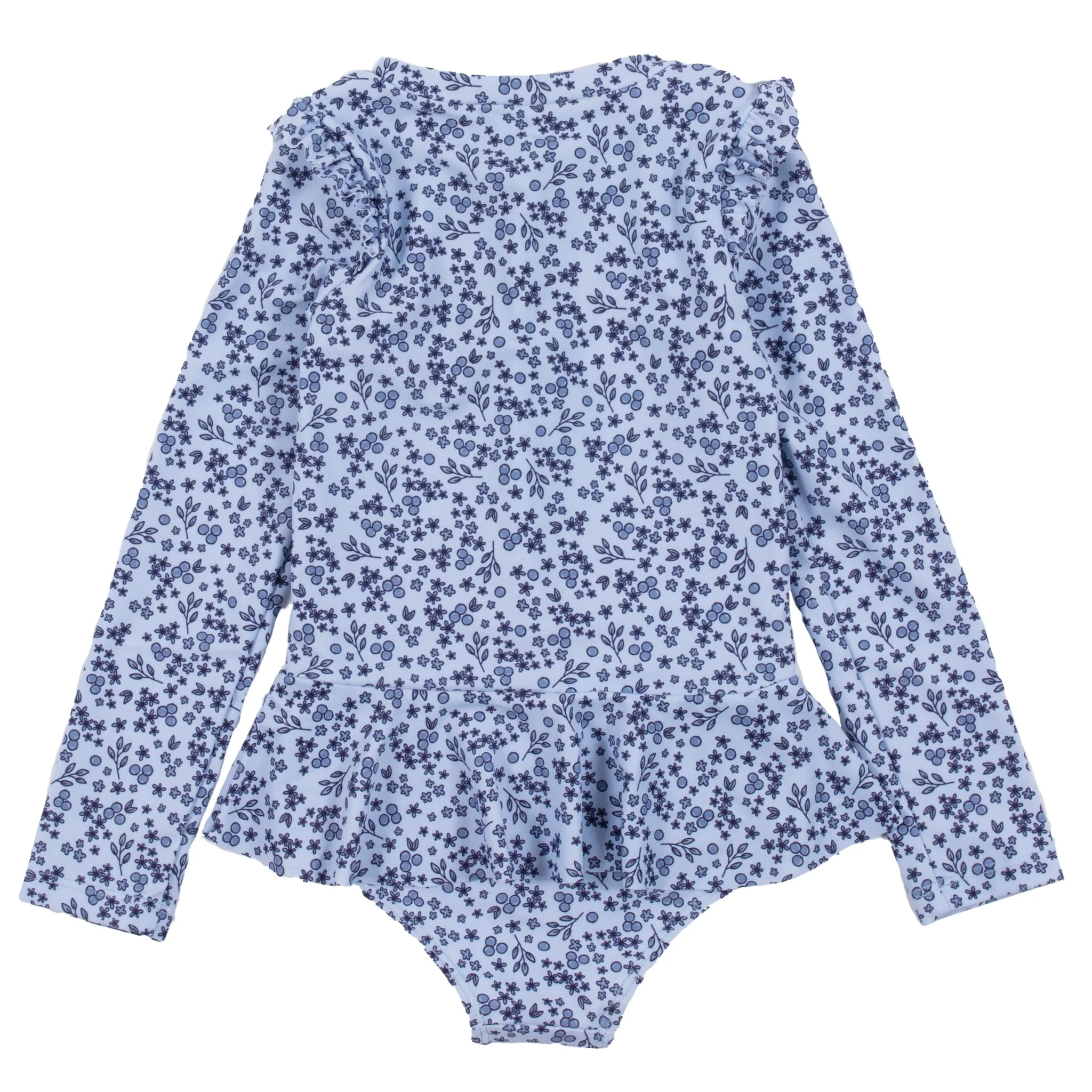 Maillot UV Manches Longues Bleuets 12-24mois - Image 3