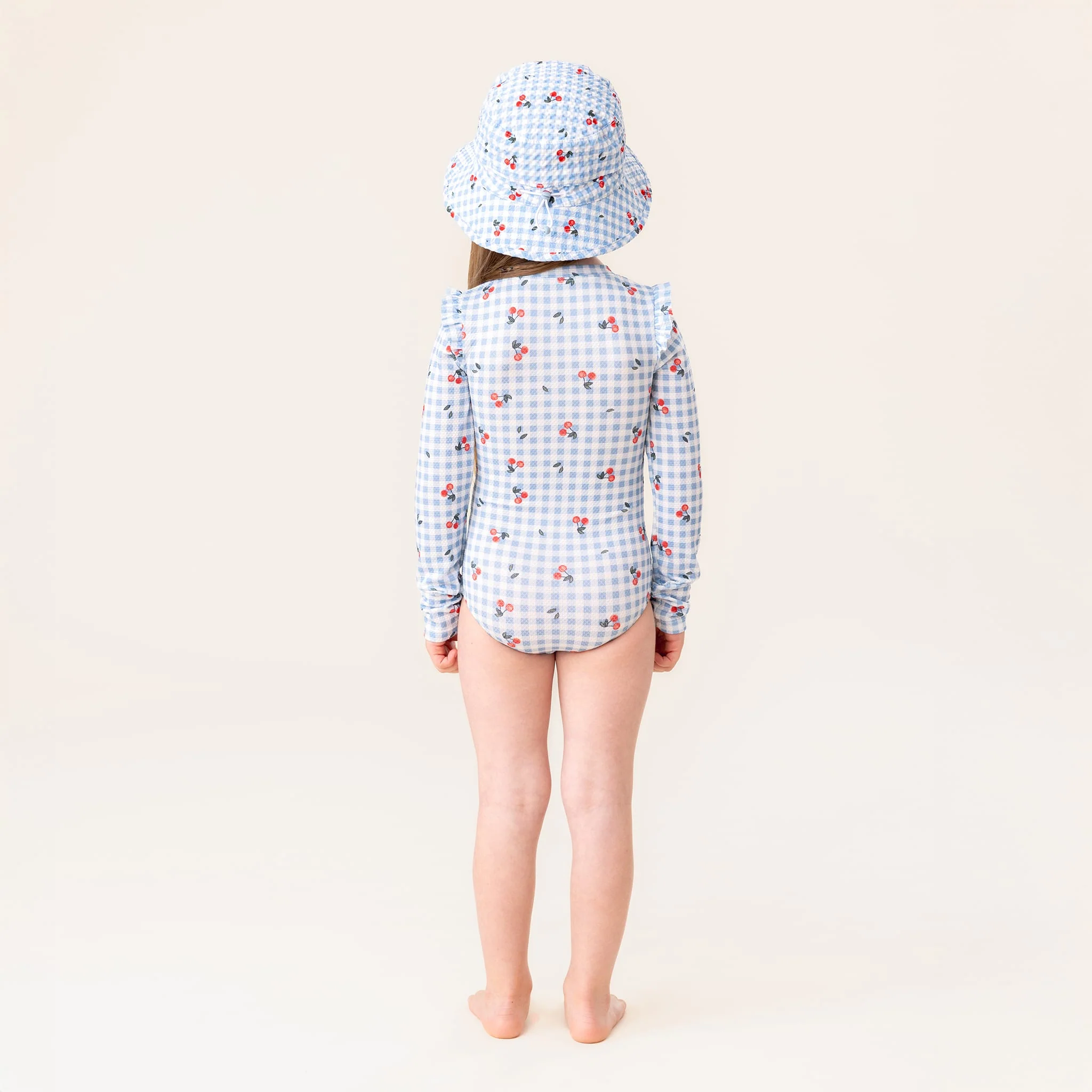 Maillot UV Manches Longues  Cerises 2-10ans - Image 3