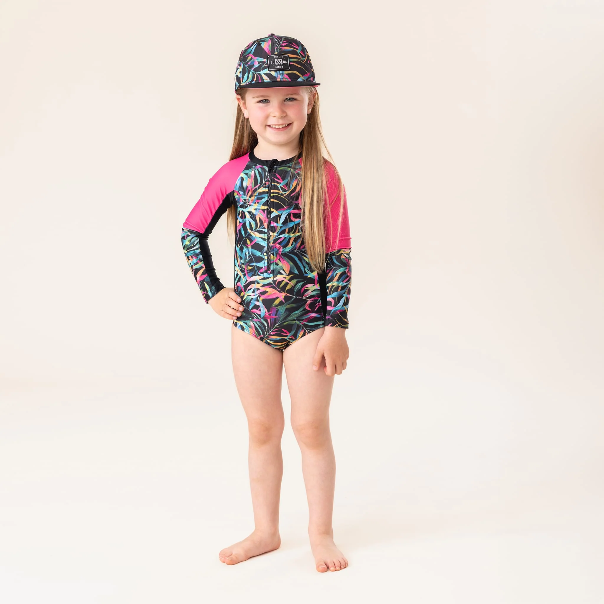 Maillot UV Manches Longues  Feuillage 2-14ans - Image 2
