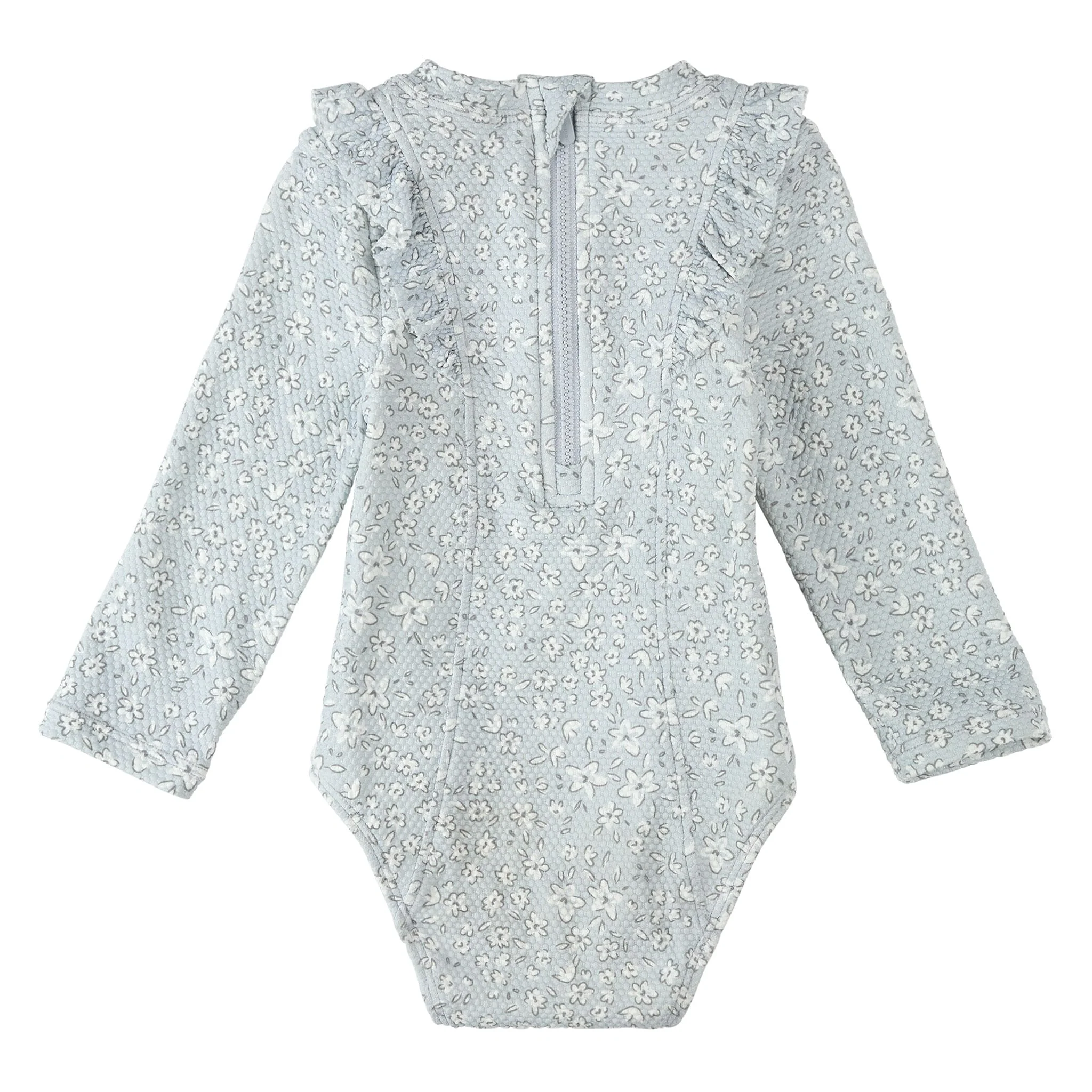Maillot UV Manches Longues Fleurs 0-24mois - Image 3