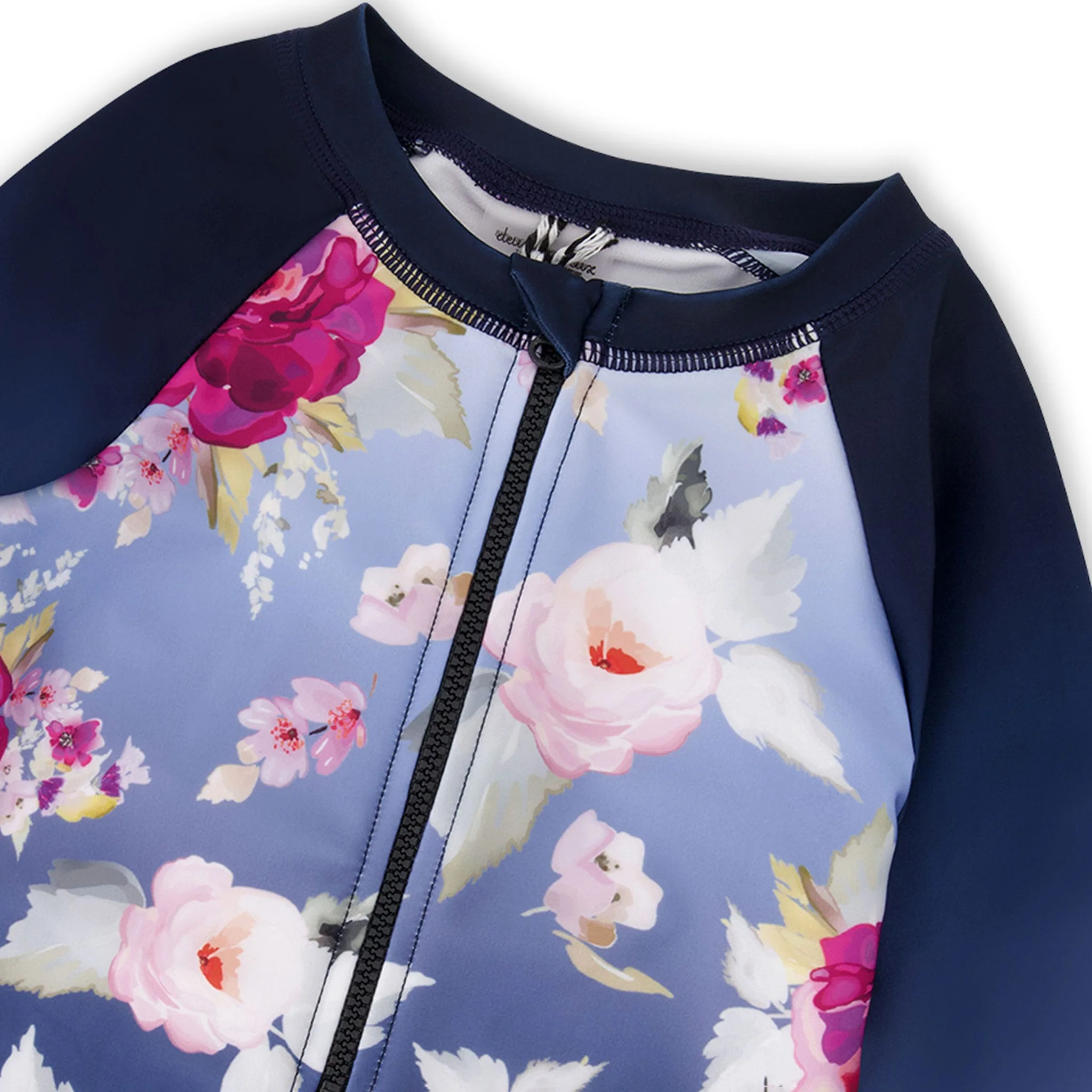 Maillot UV Roses 2-6ans - Image 5