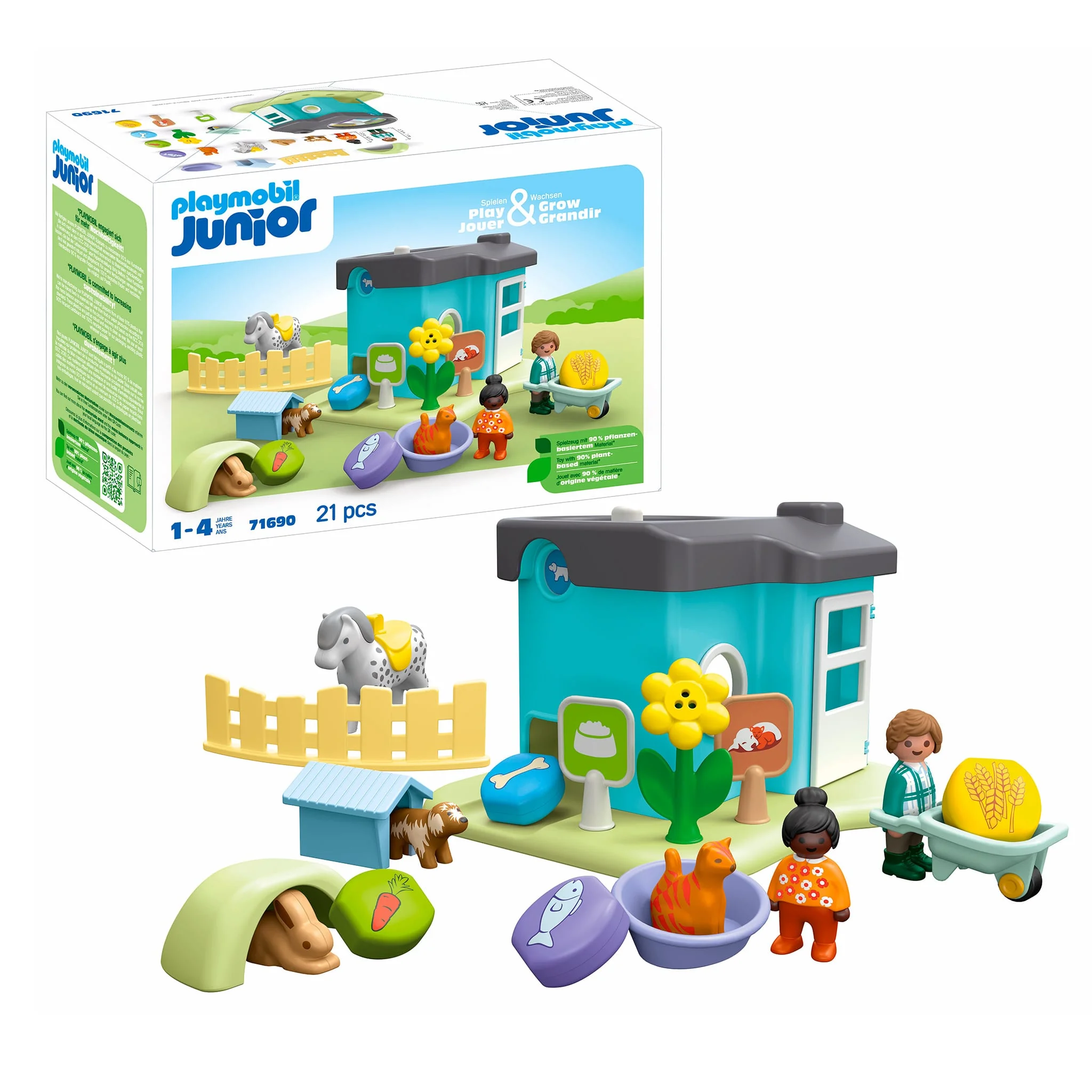 Playmobil Junior Maison des Animaux - Image 3