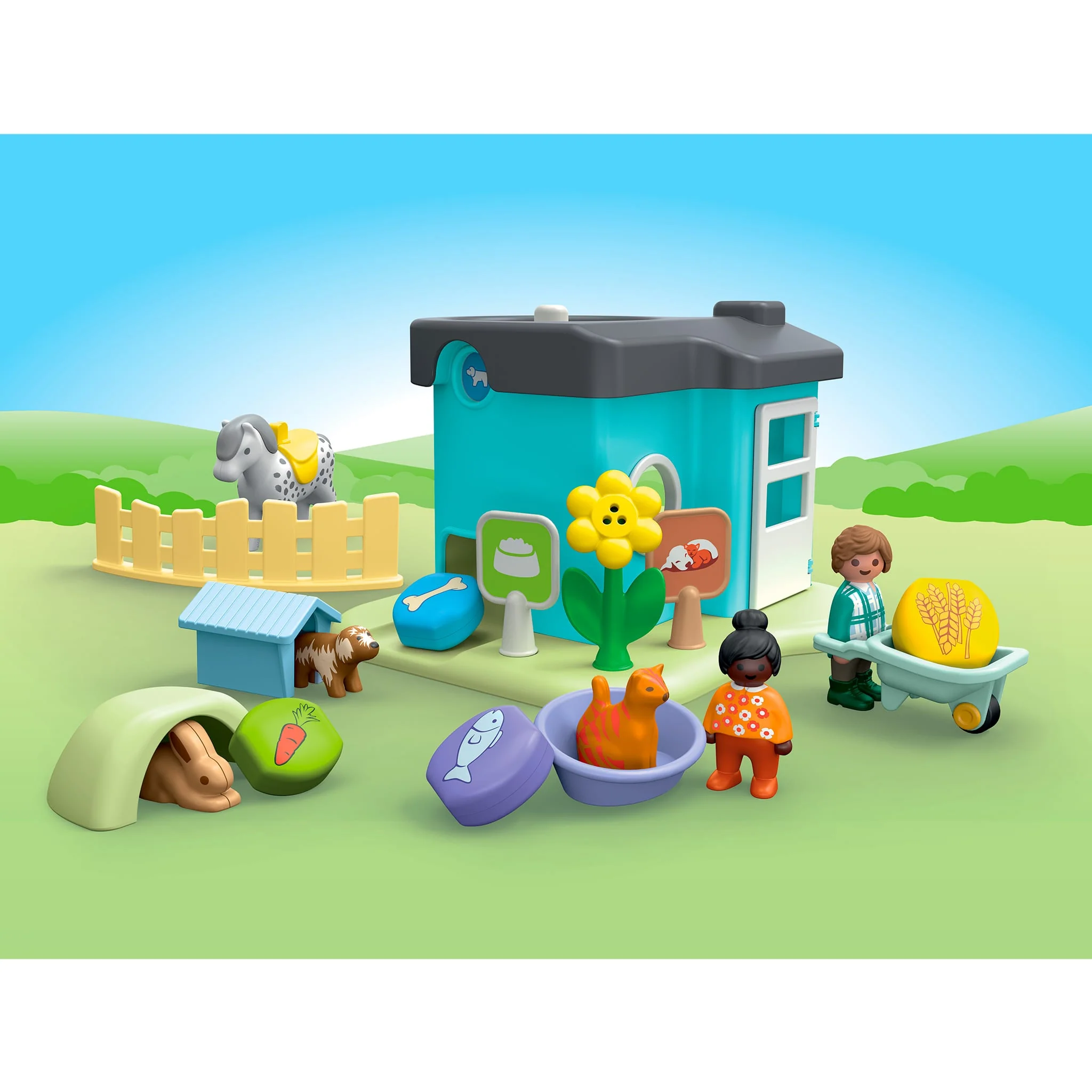 Playmobil Junior Maison des Animaux - Image 4