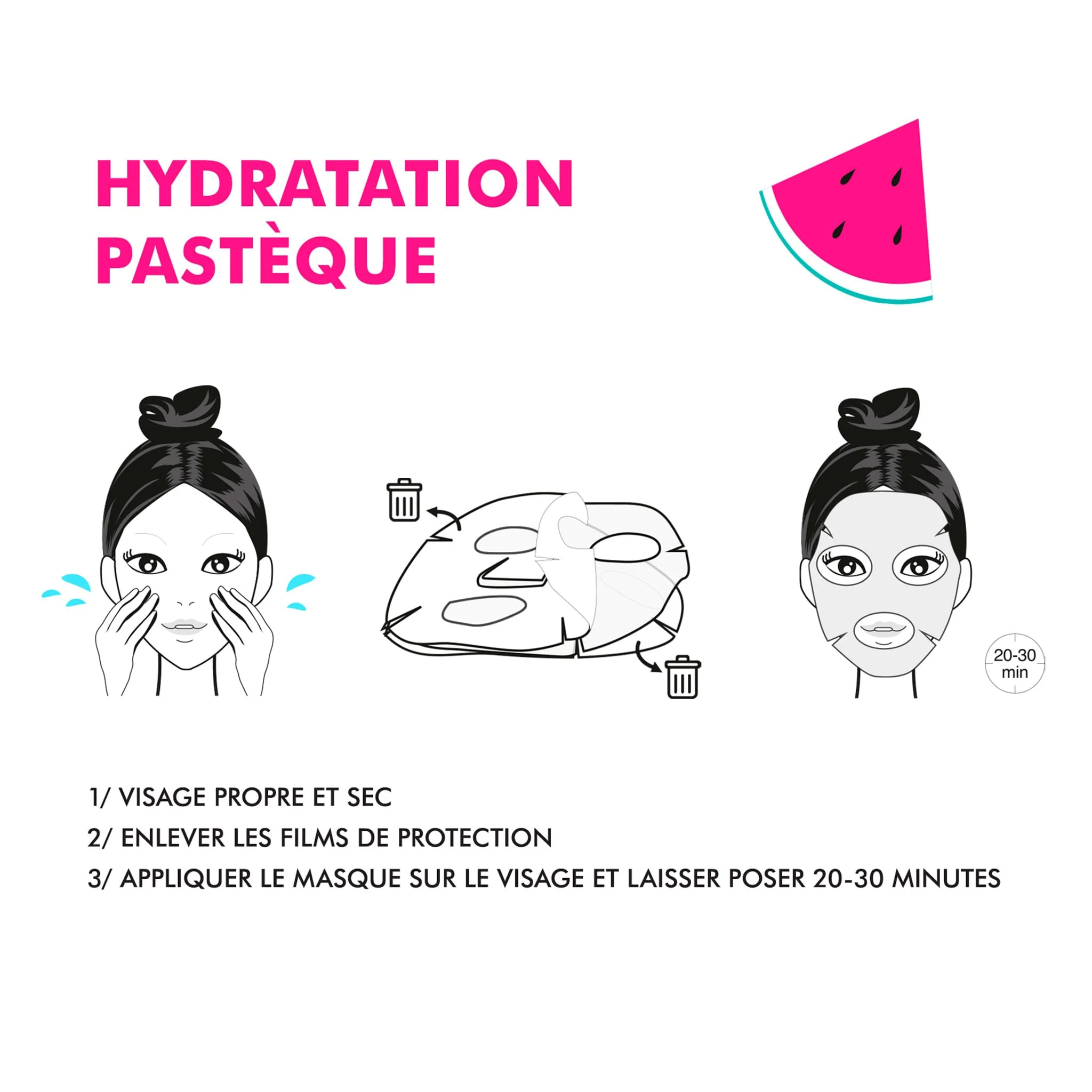 Masque Hydratant Pastèque - Image 2