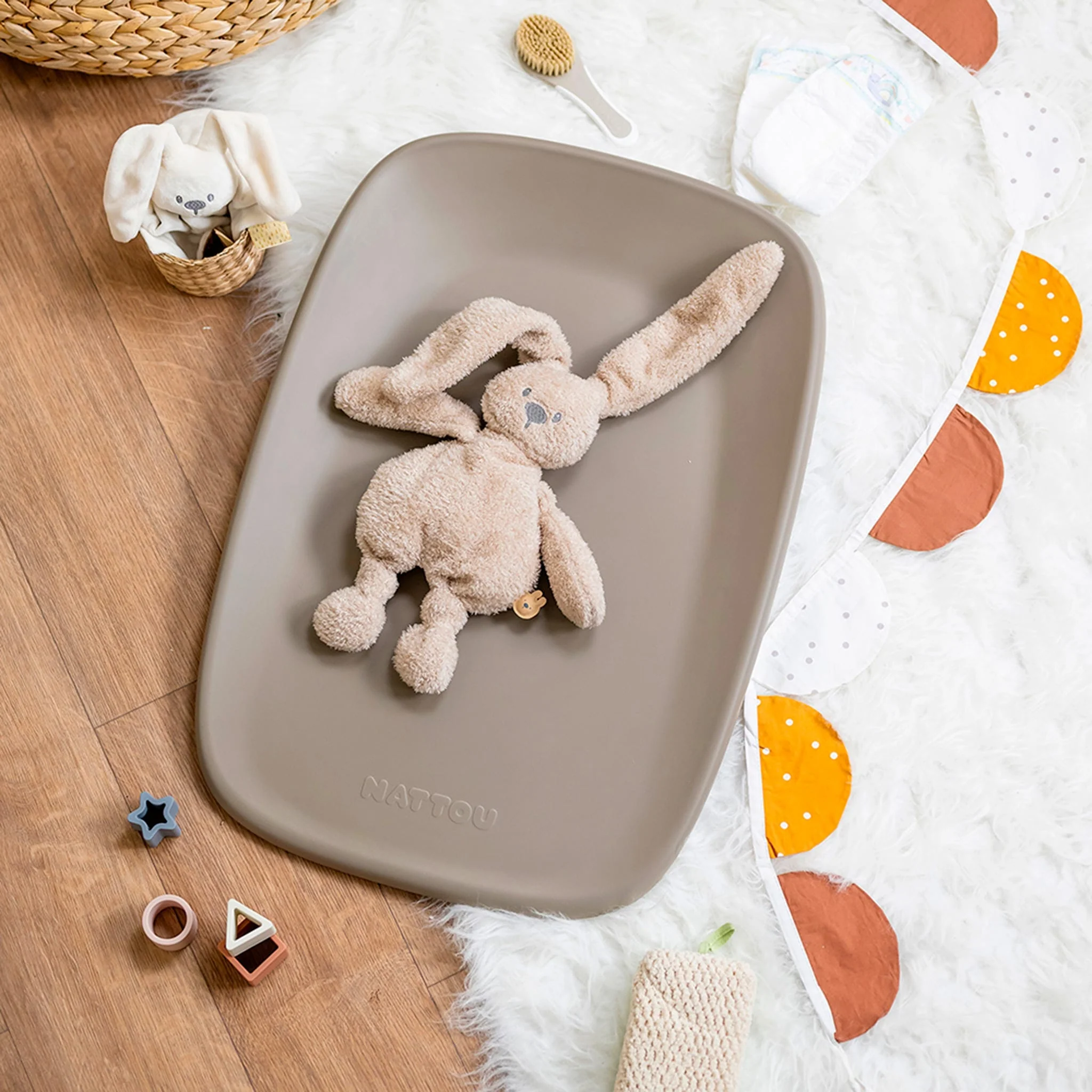 Matelas à Langer Softy - Taupe - Image 6