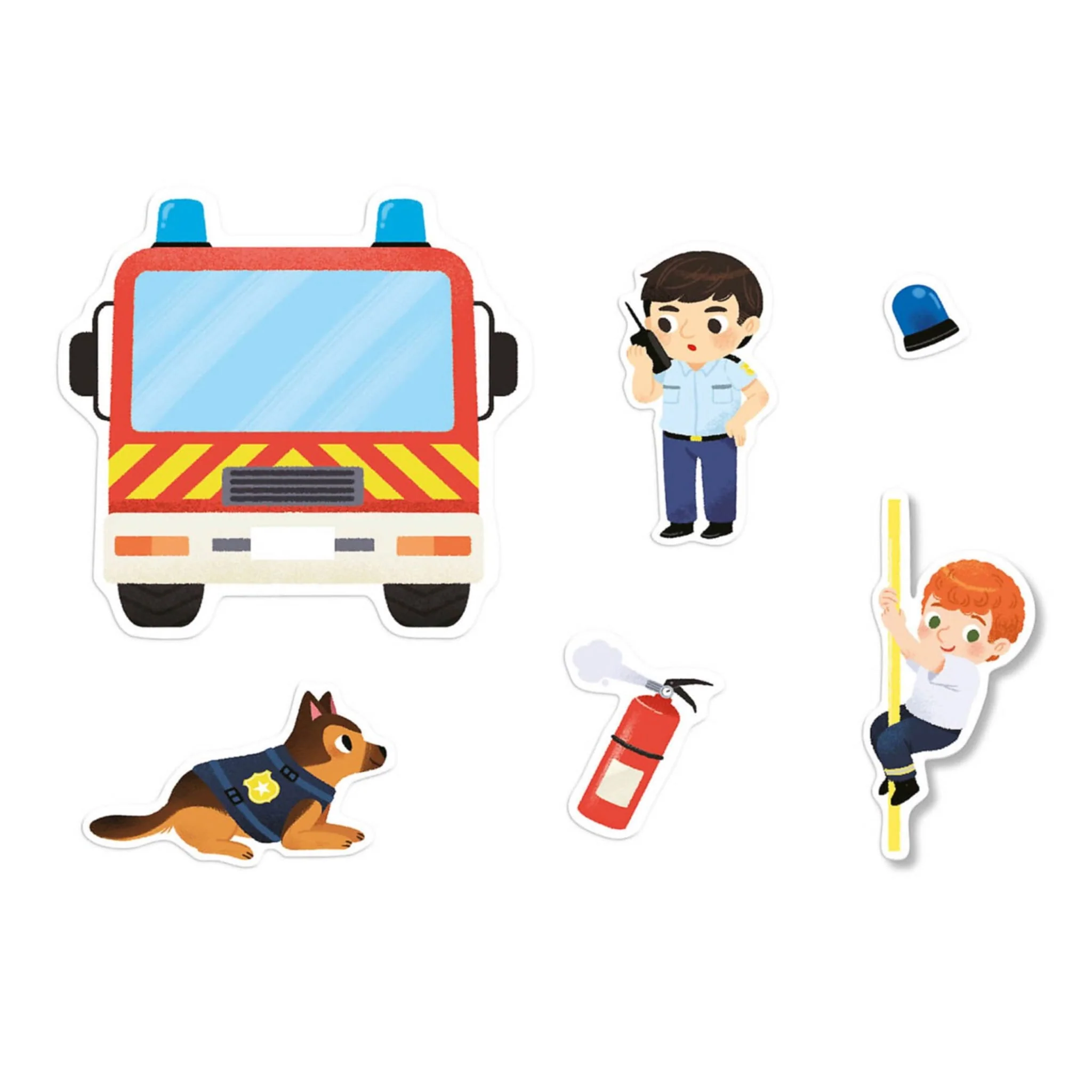 Mes 500 Autocollants Police et Pompiers - Image 3