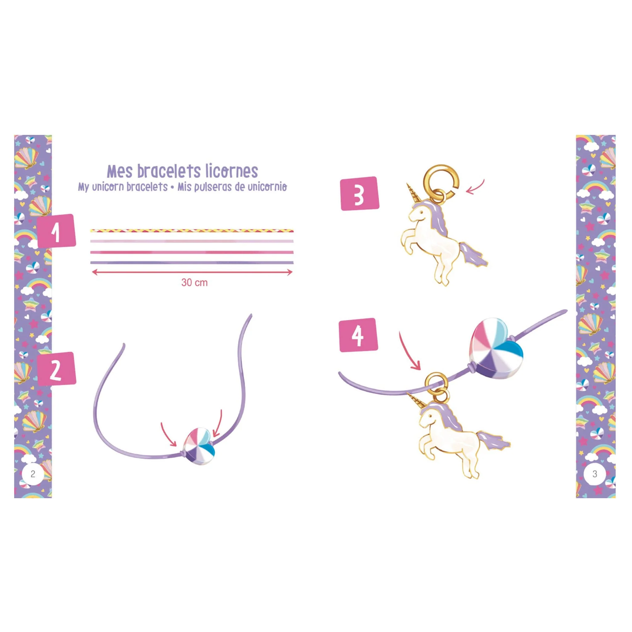 Mon Superbe Bijou - Mes Bracelets Licornes Fluos - Image 2