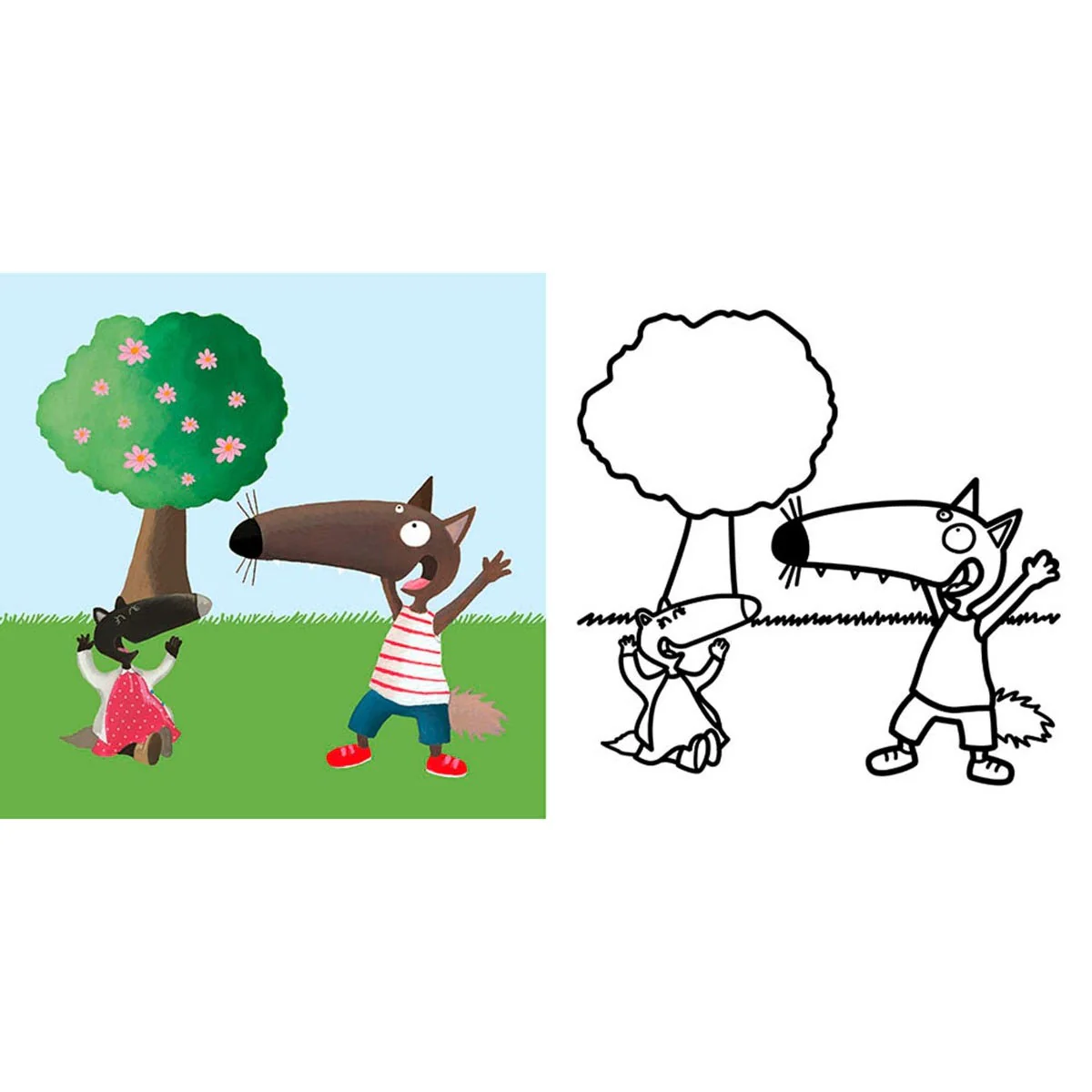 Mes Premiers Coloriages P'tit Loup - Les Vacances - Image 2