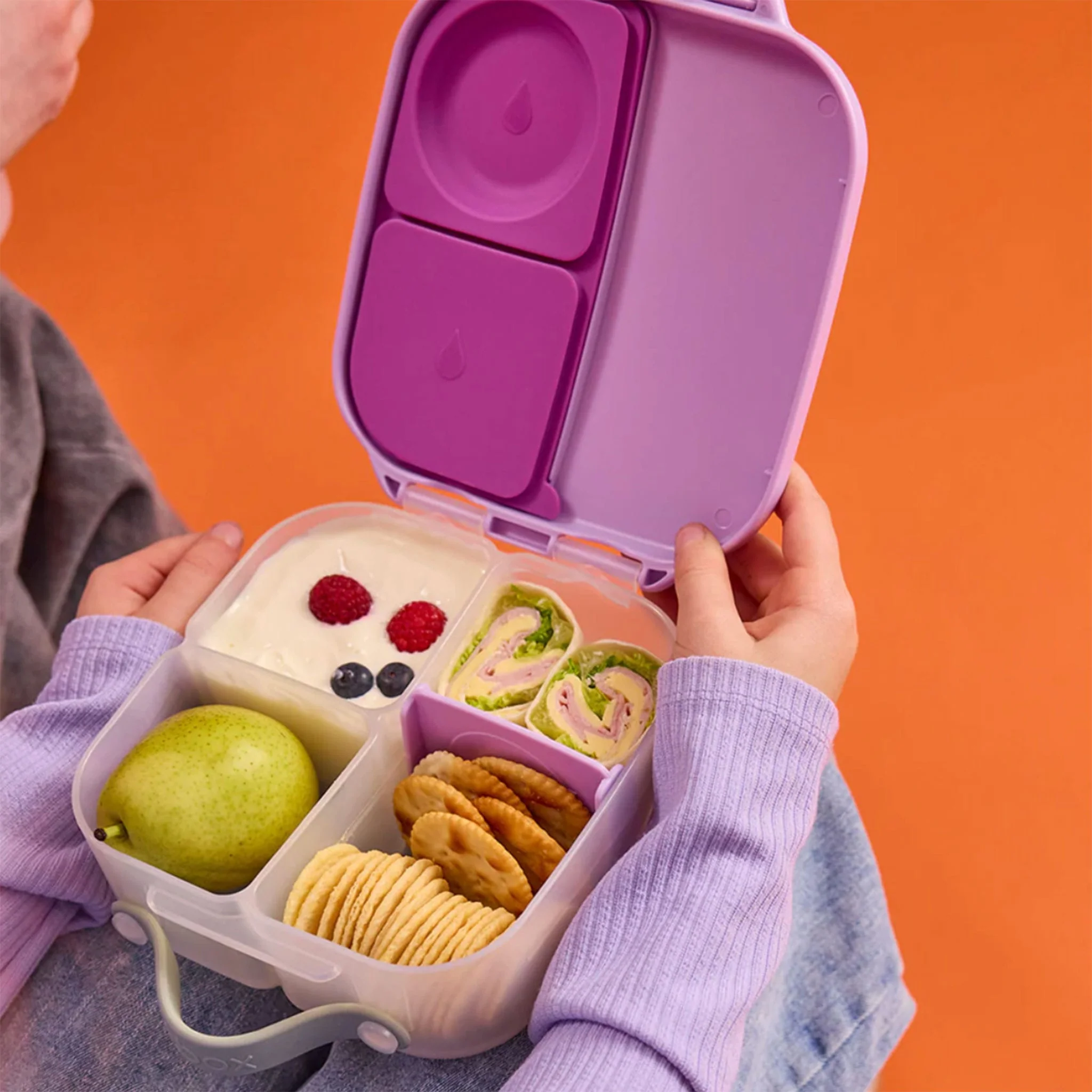 Mini Boîte À Lunch - Lilas - Image 3