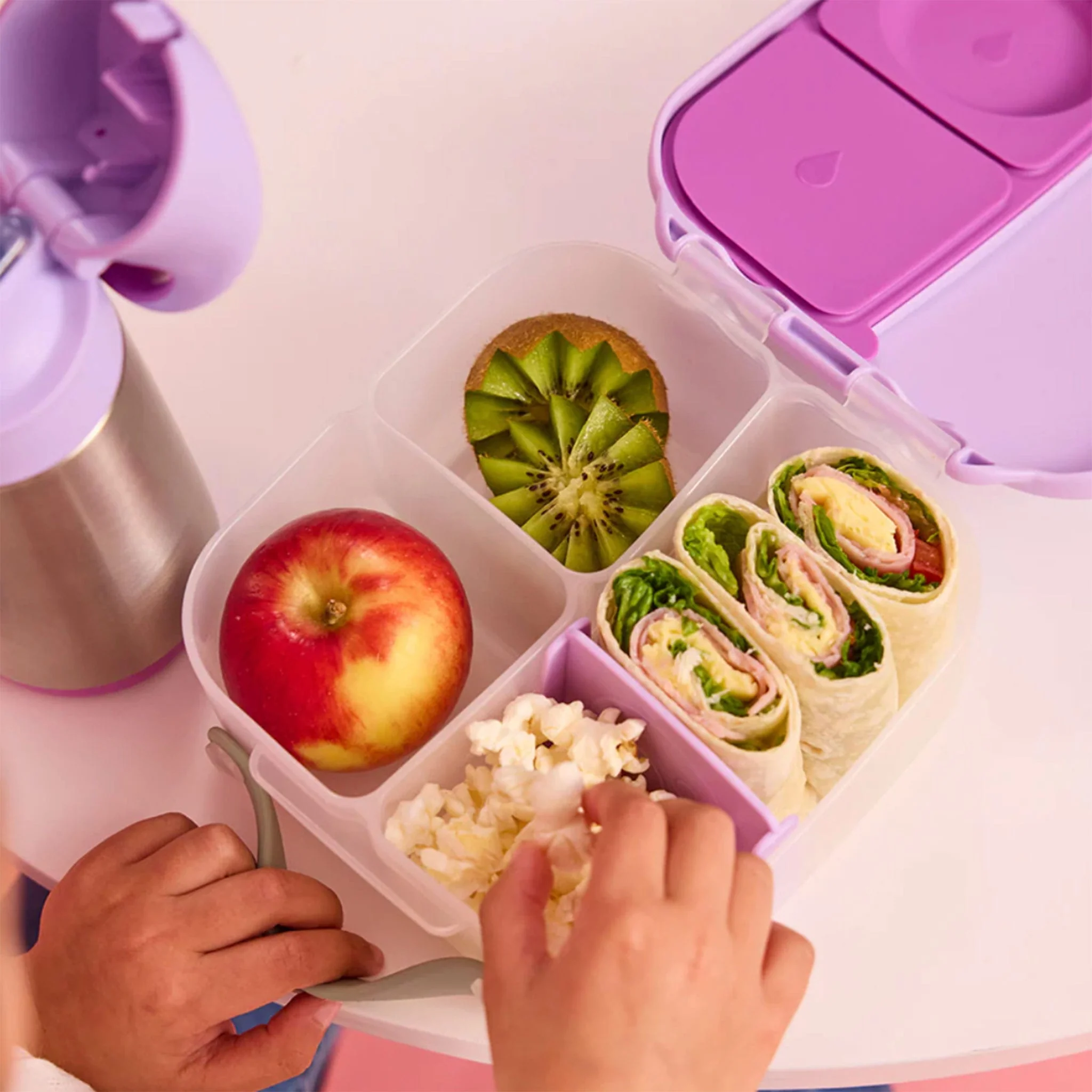 Mini Boîte À Lunch - Lilas - Image 6