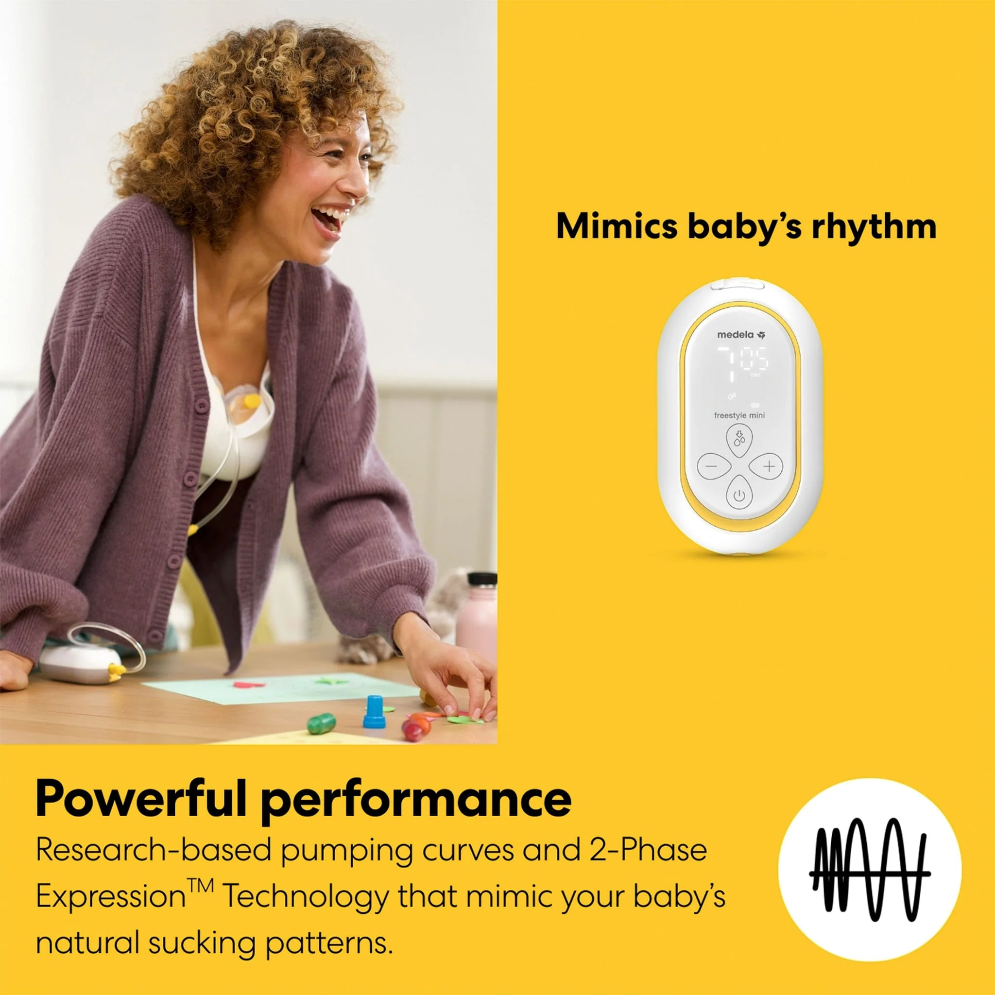 Tire-lait Électrique double mains libres Medela Freestyle Mini™ - Image 8