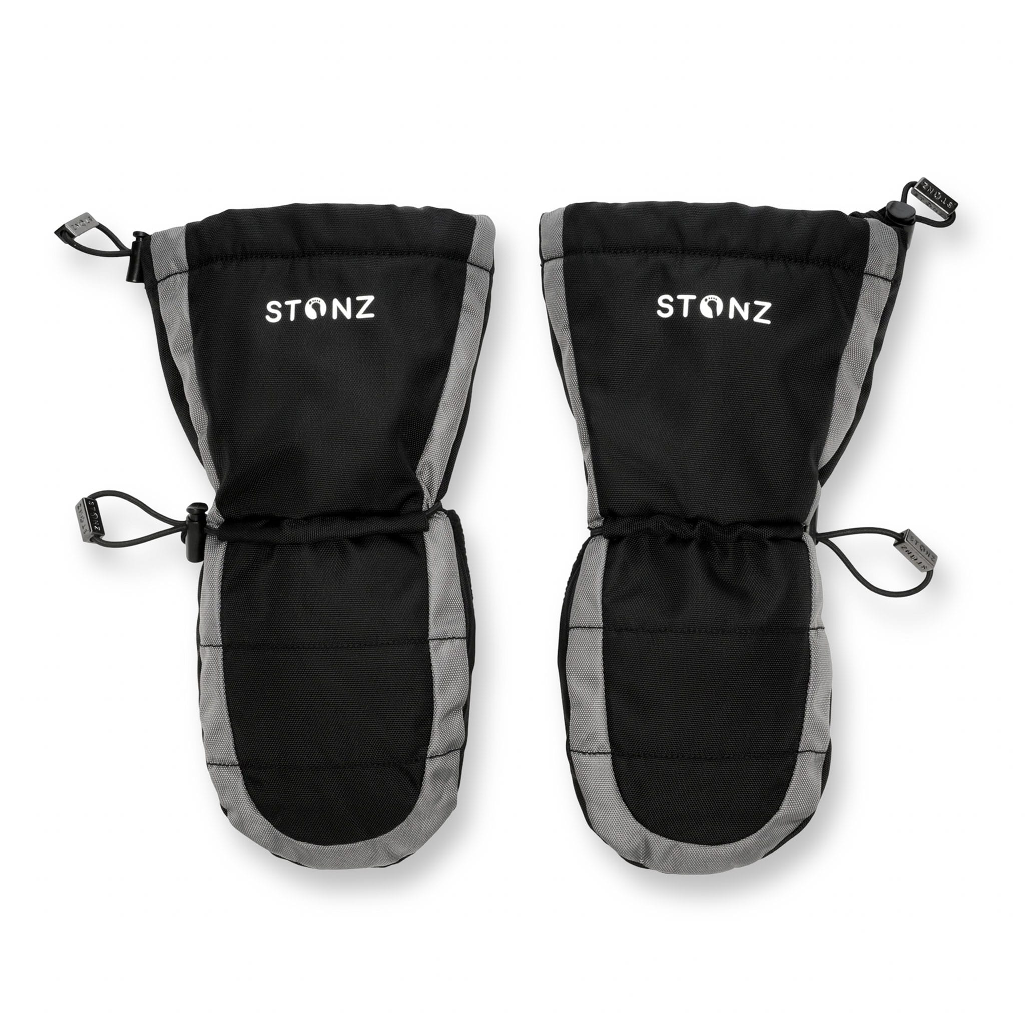 Mitaine Longue Noir/Gris 2-8ans