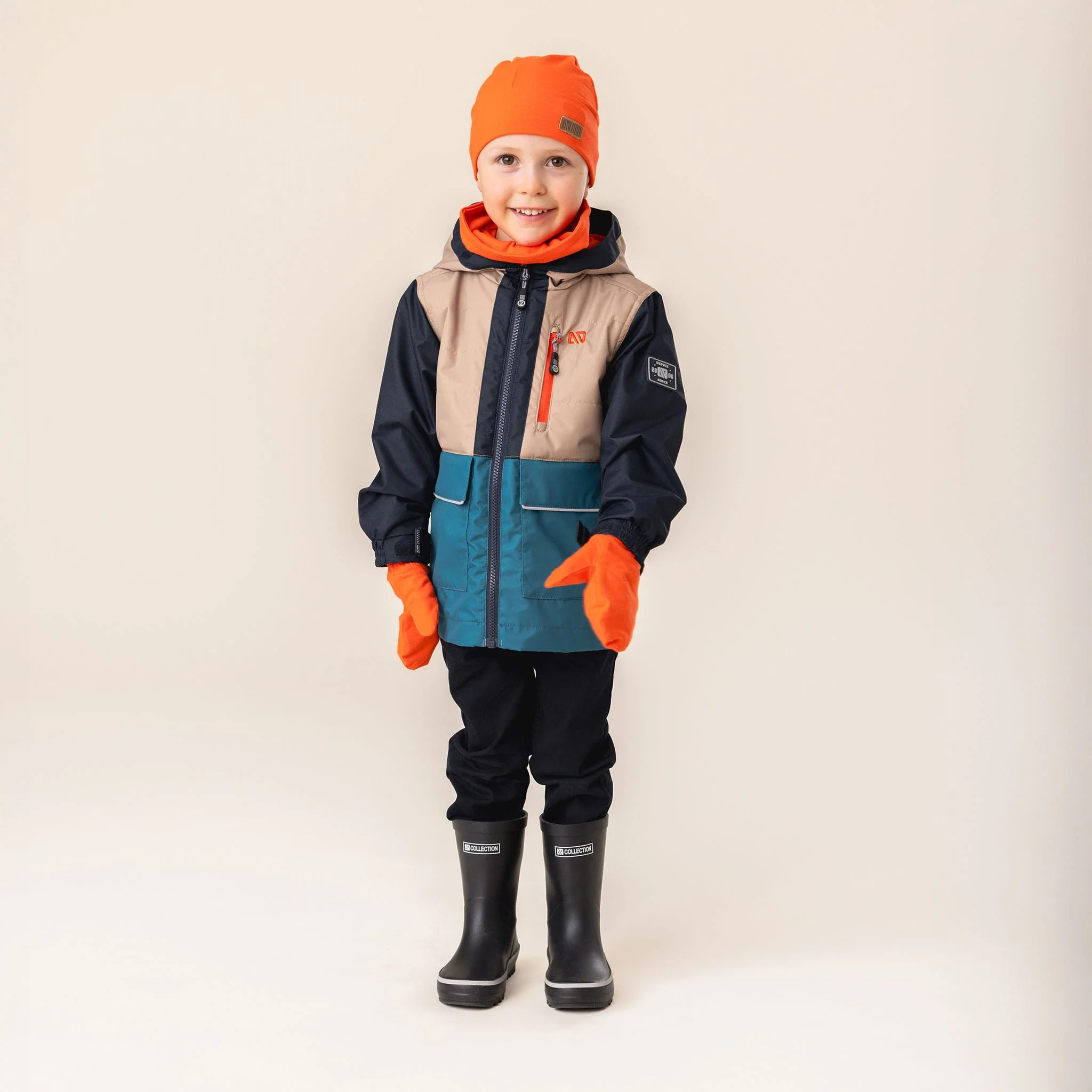 Mitaines Coton Unies 2-6ans - Image 2