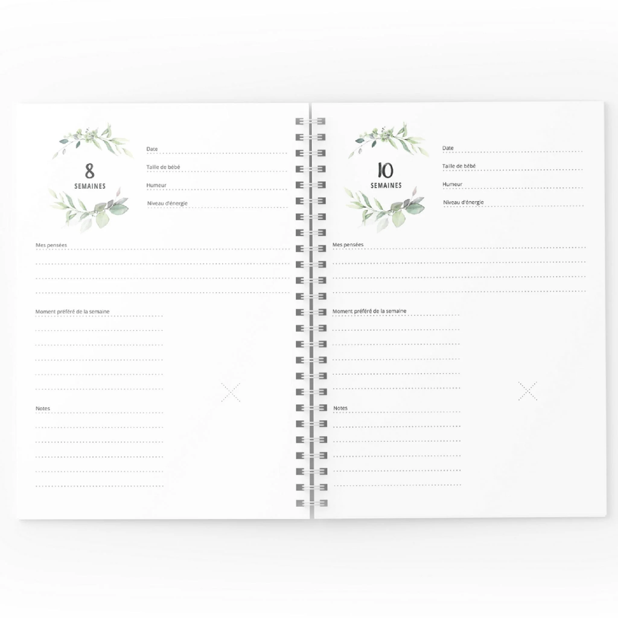 Mon Journal de Grossesse - Feuilles - Image 5