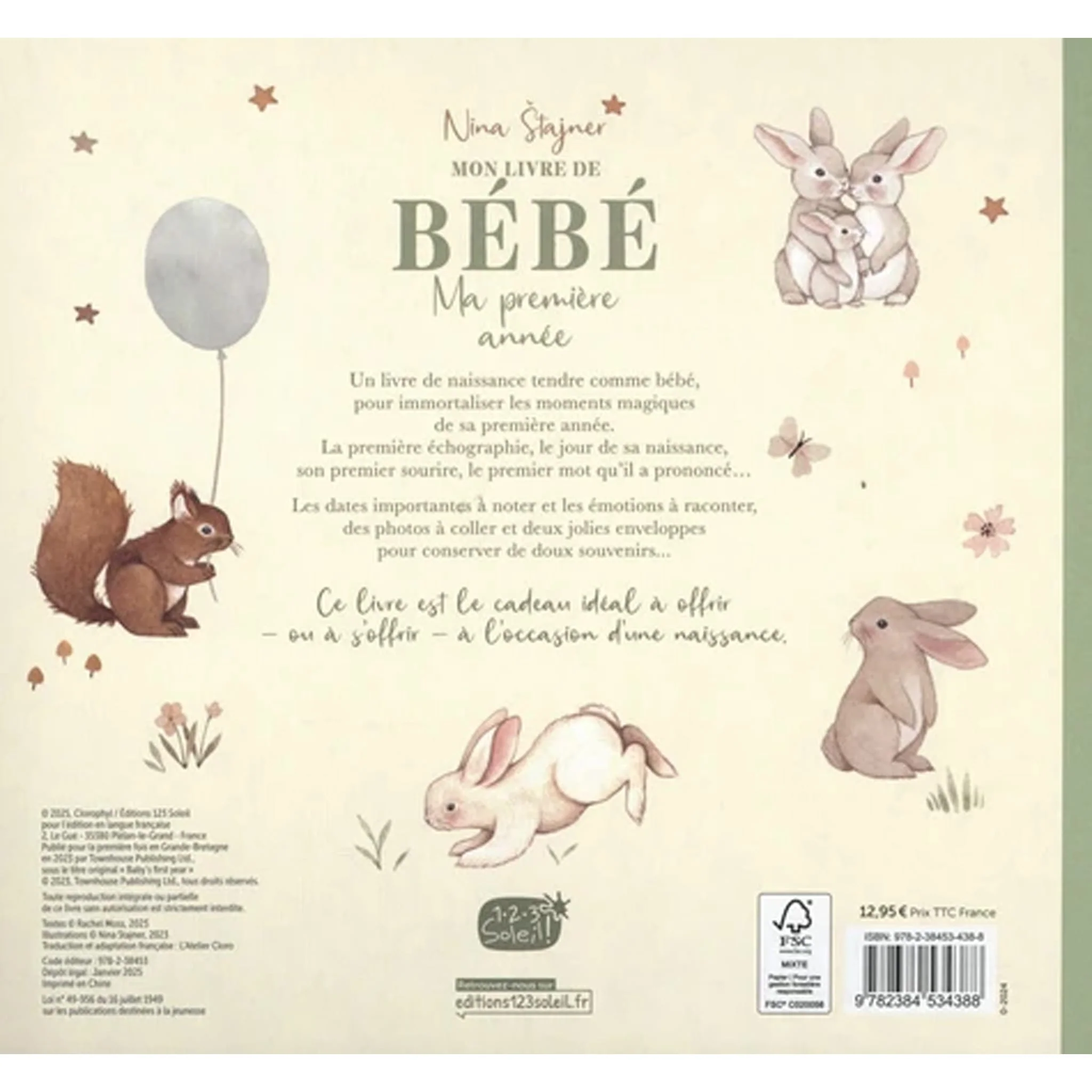 Mon livre de bébé. Ma première année - Image 2
