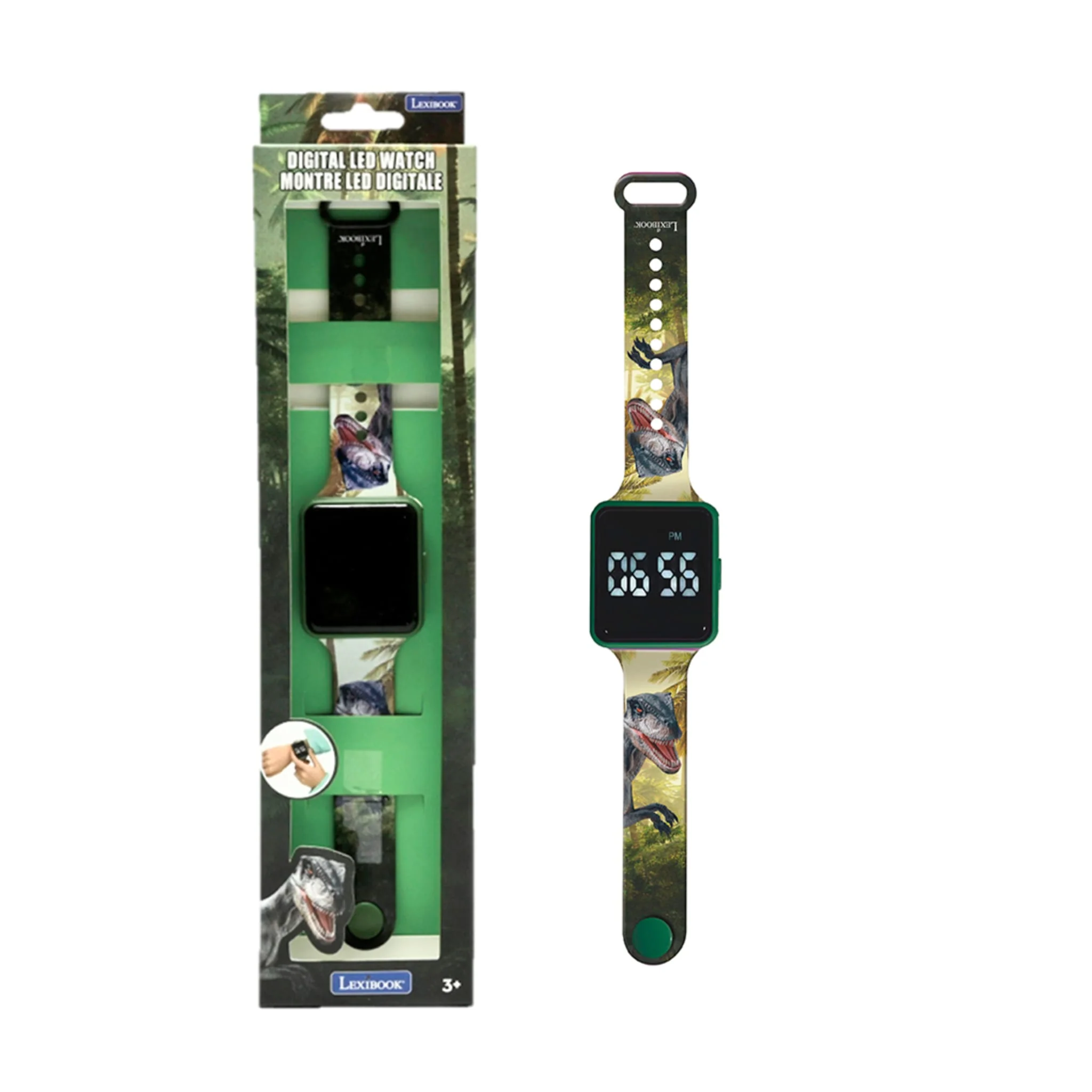 Montre Led Digitale Dinosaure