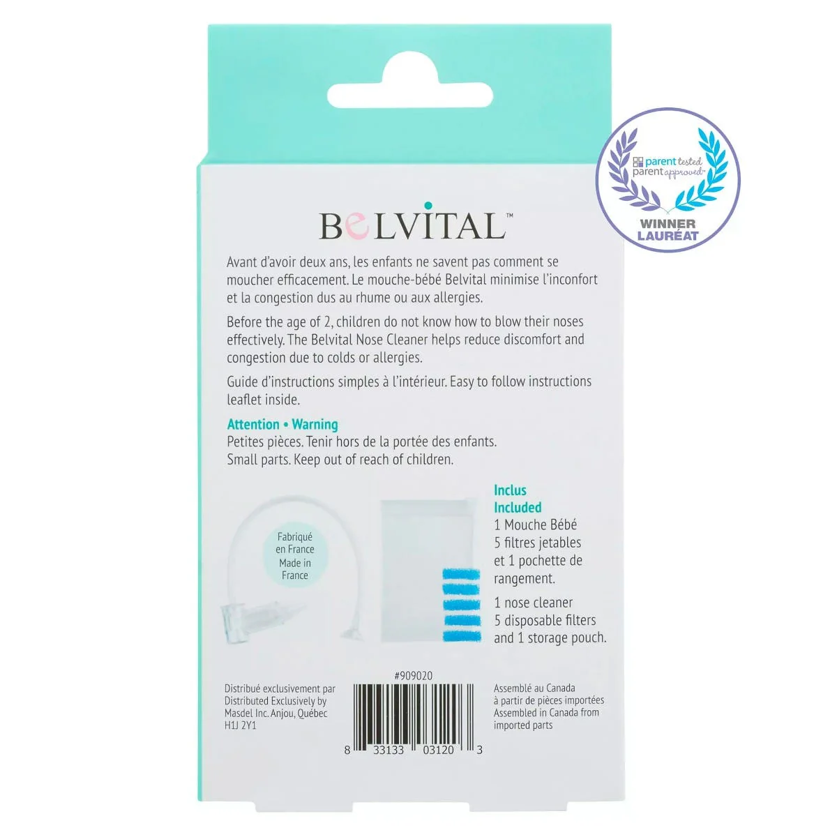 Aspirateur Nasal Mouche-Bébé Belvital - Image 4