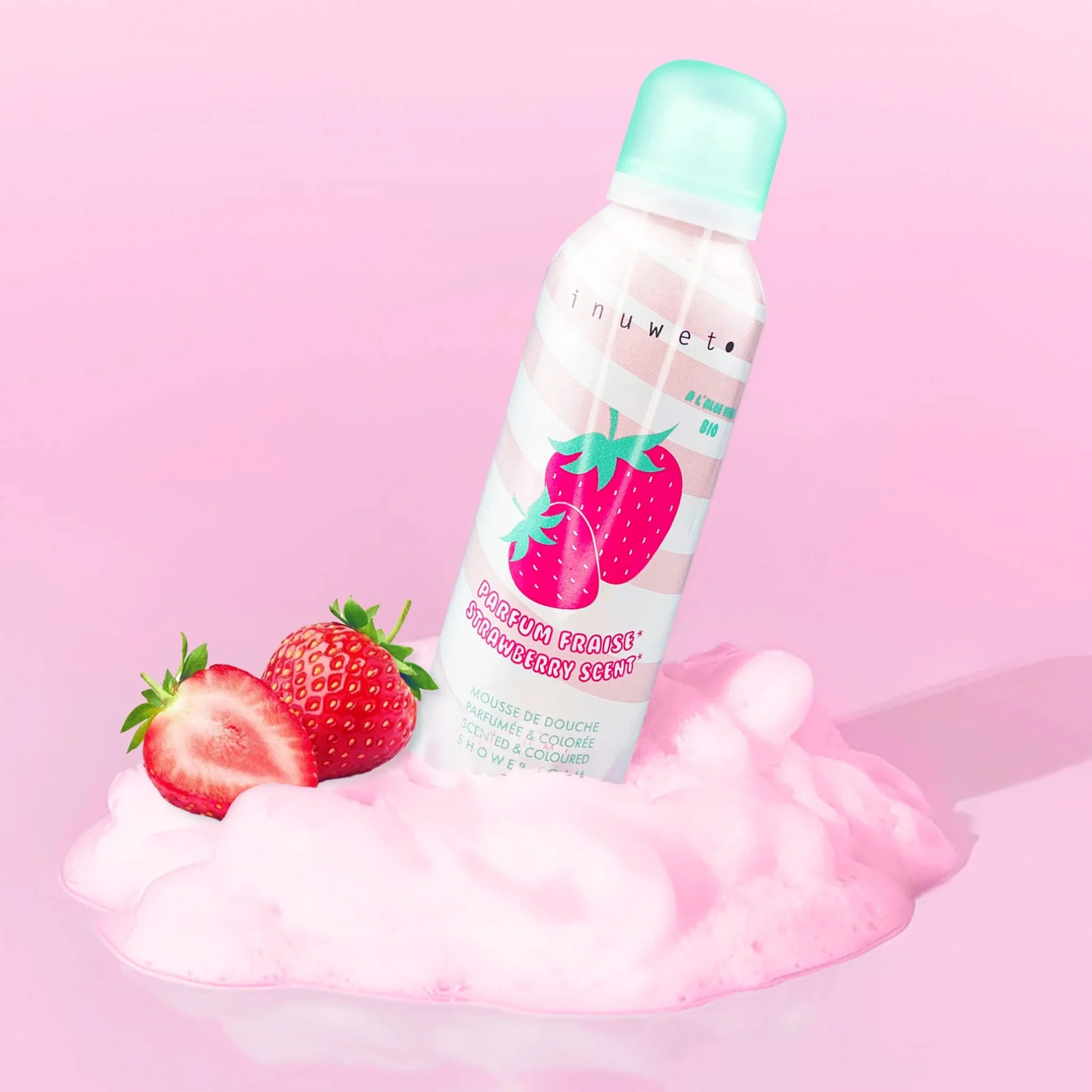 Mousse de Douche - Parfum de Fraise - Image 3