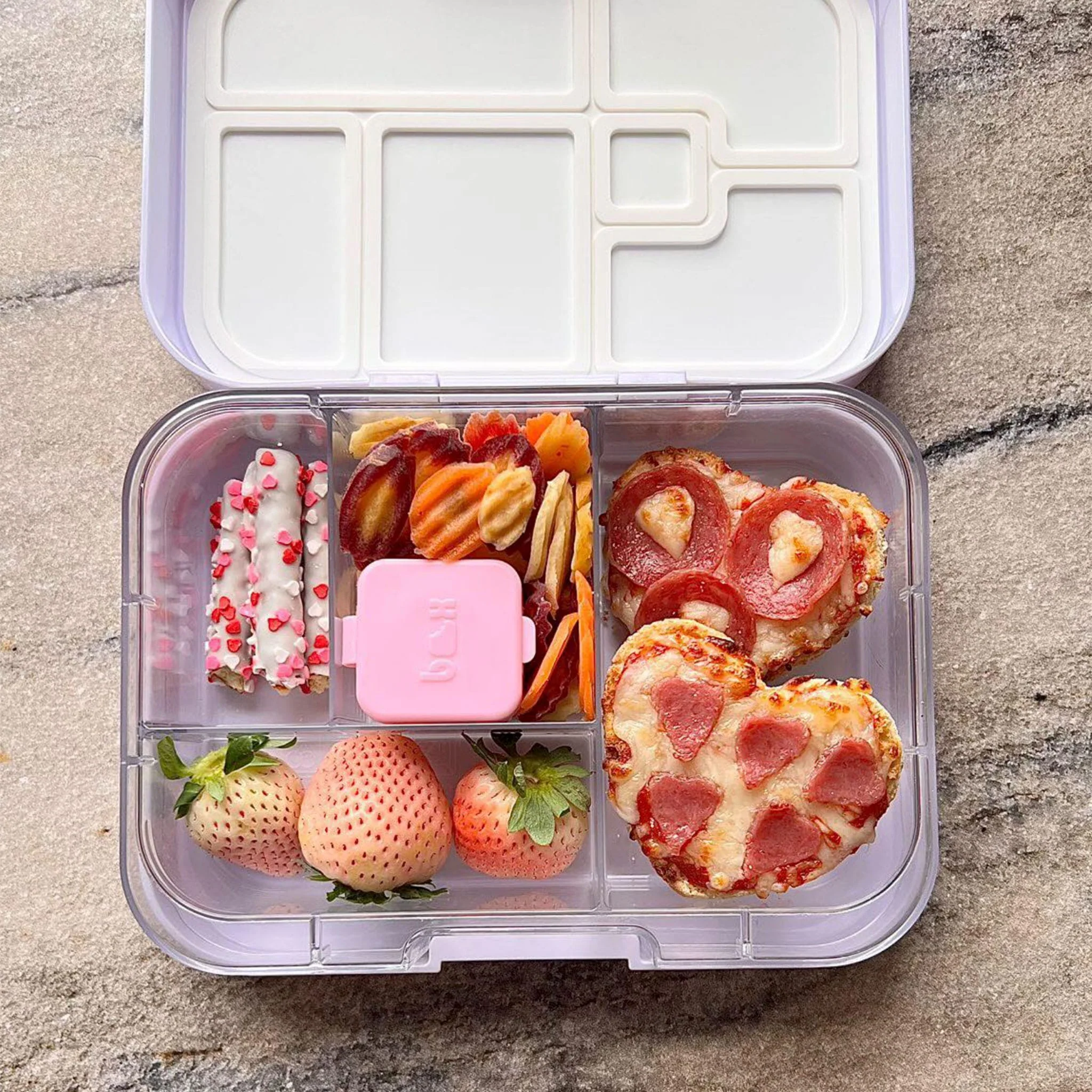 Munchpod Contenant pour Boite à Lunch - Rose - Image 8